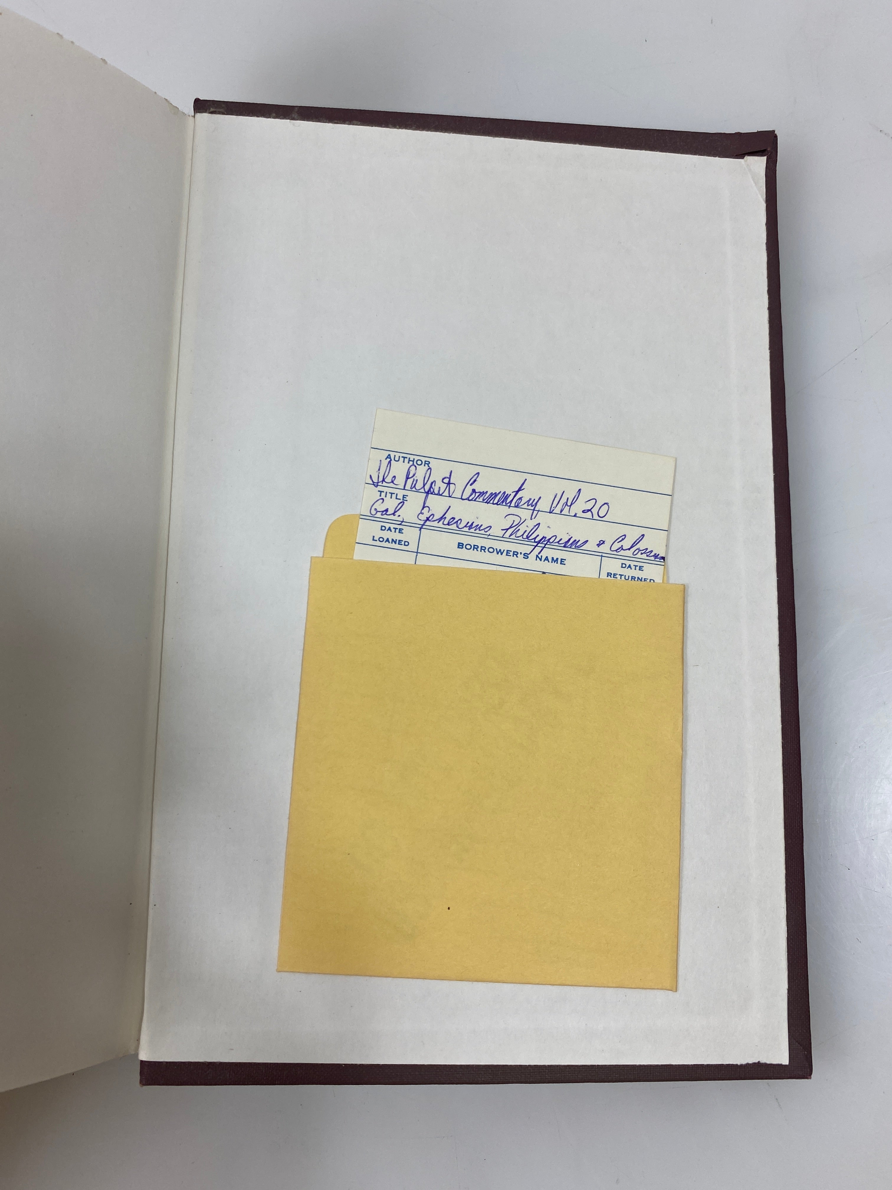 The Pulpit Commentary by Spence/Exell Vol. 20 1980 Reprint Ex-library HC