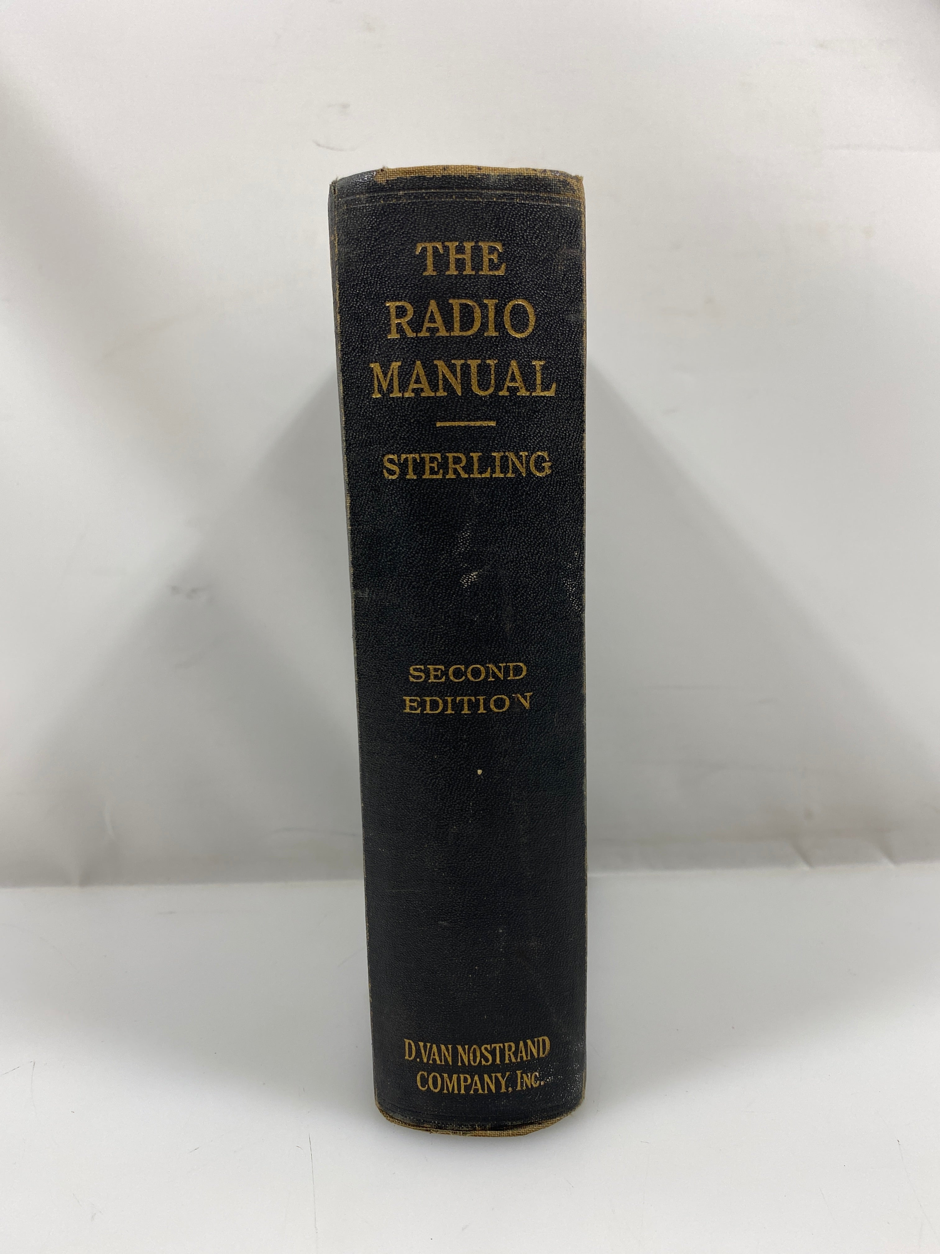 The Radio Manual by Sterling 1929 5th Print HC