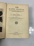 The Radio Manual by Sterling 1929 5th Print HC