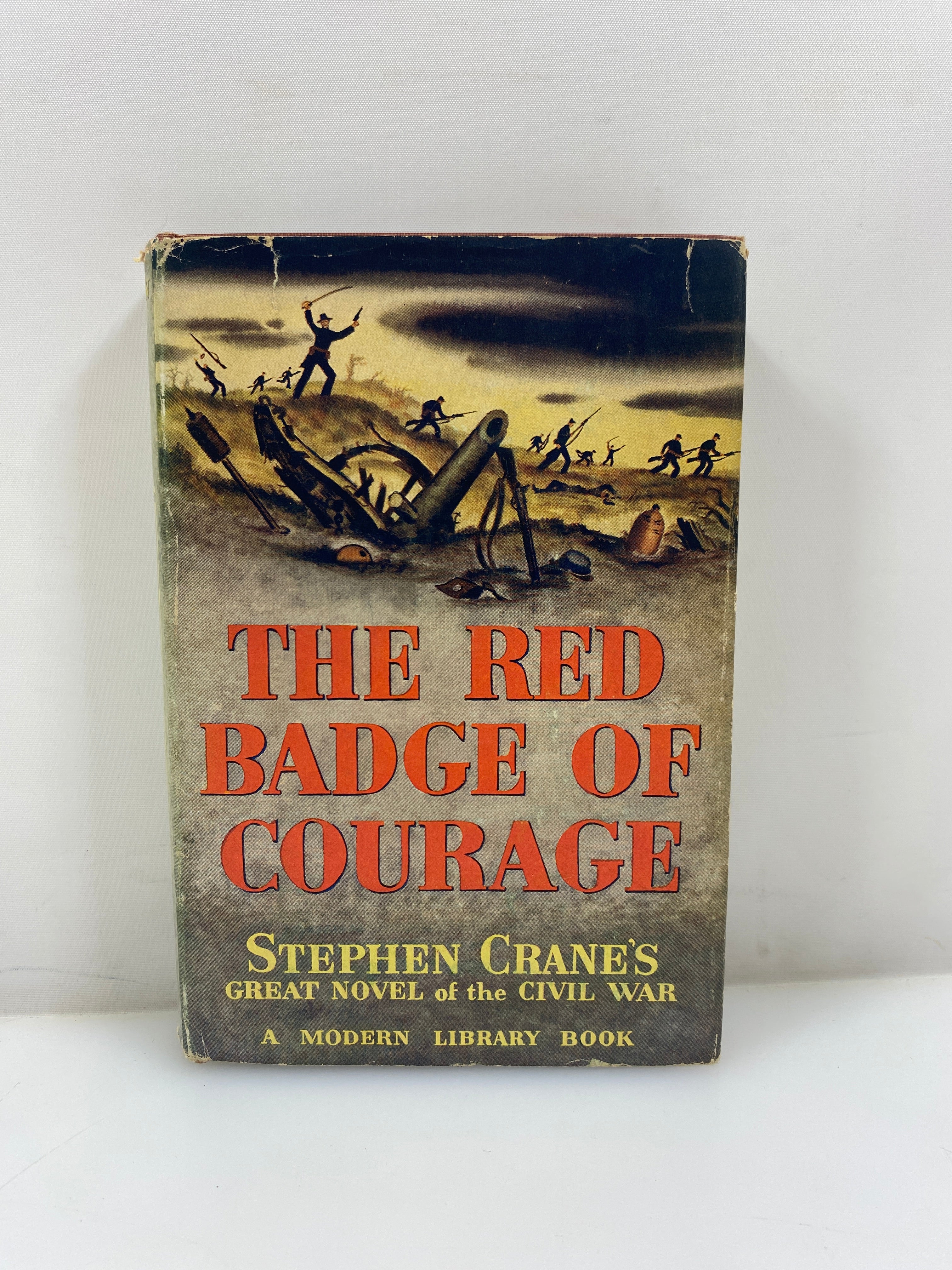 The Red Badge of Courage by Stephen Crane Modern Library 1951 HCDJ