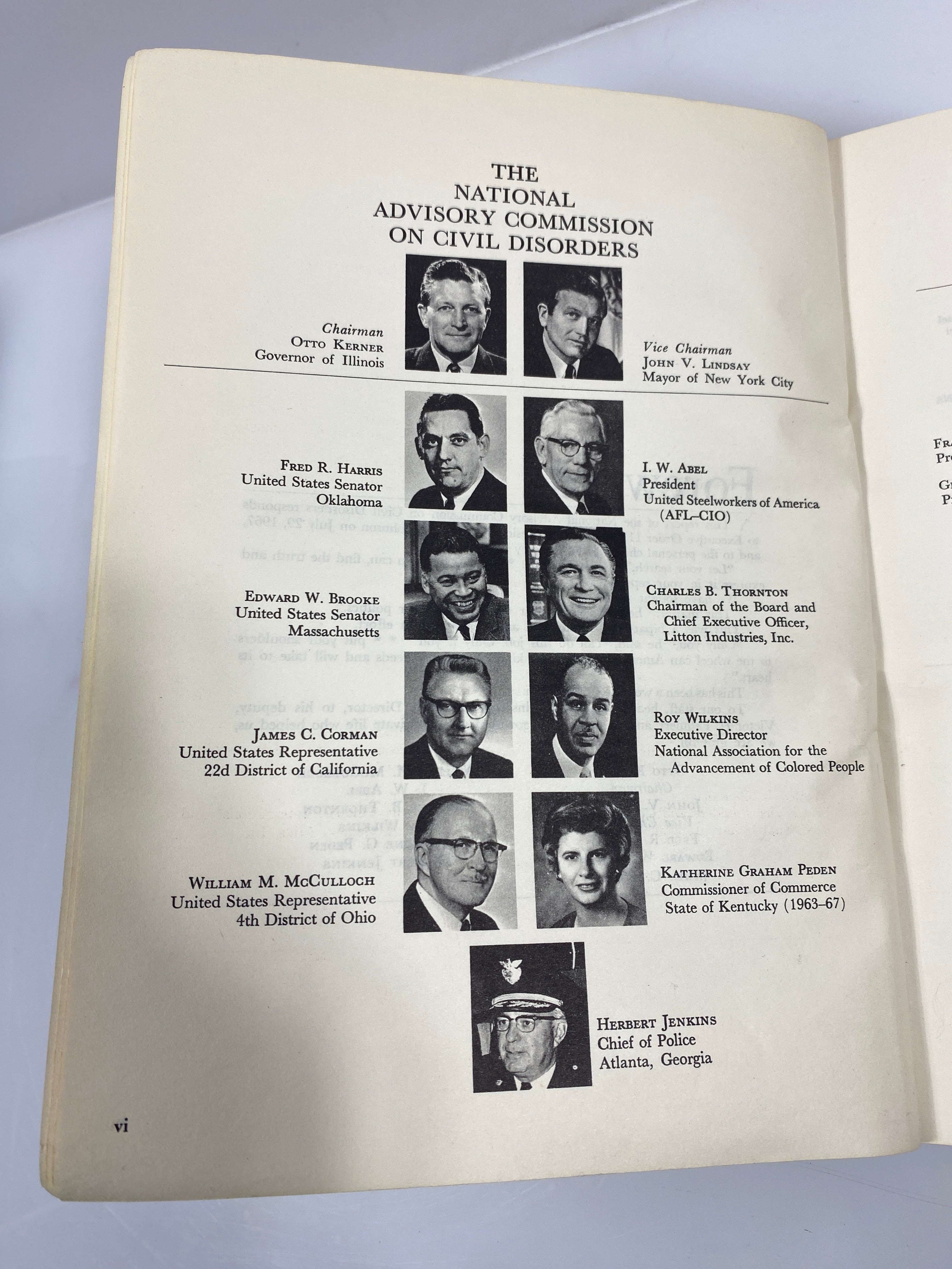 The Report of the National Advisory Commission on Civil Disorders 1968 SC