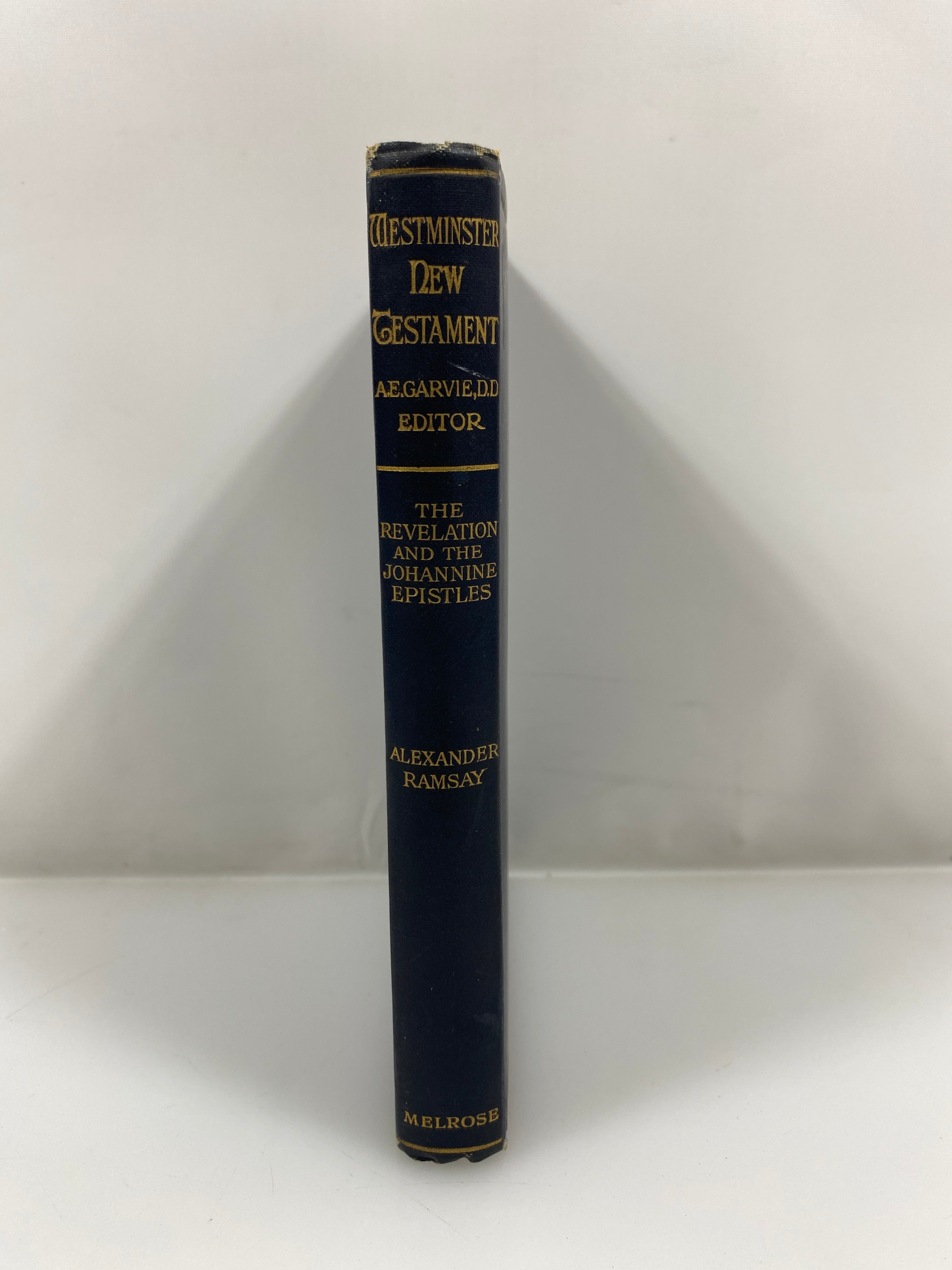 The Revelation and the Johannine Epistles by Garvie 1910 HC