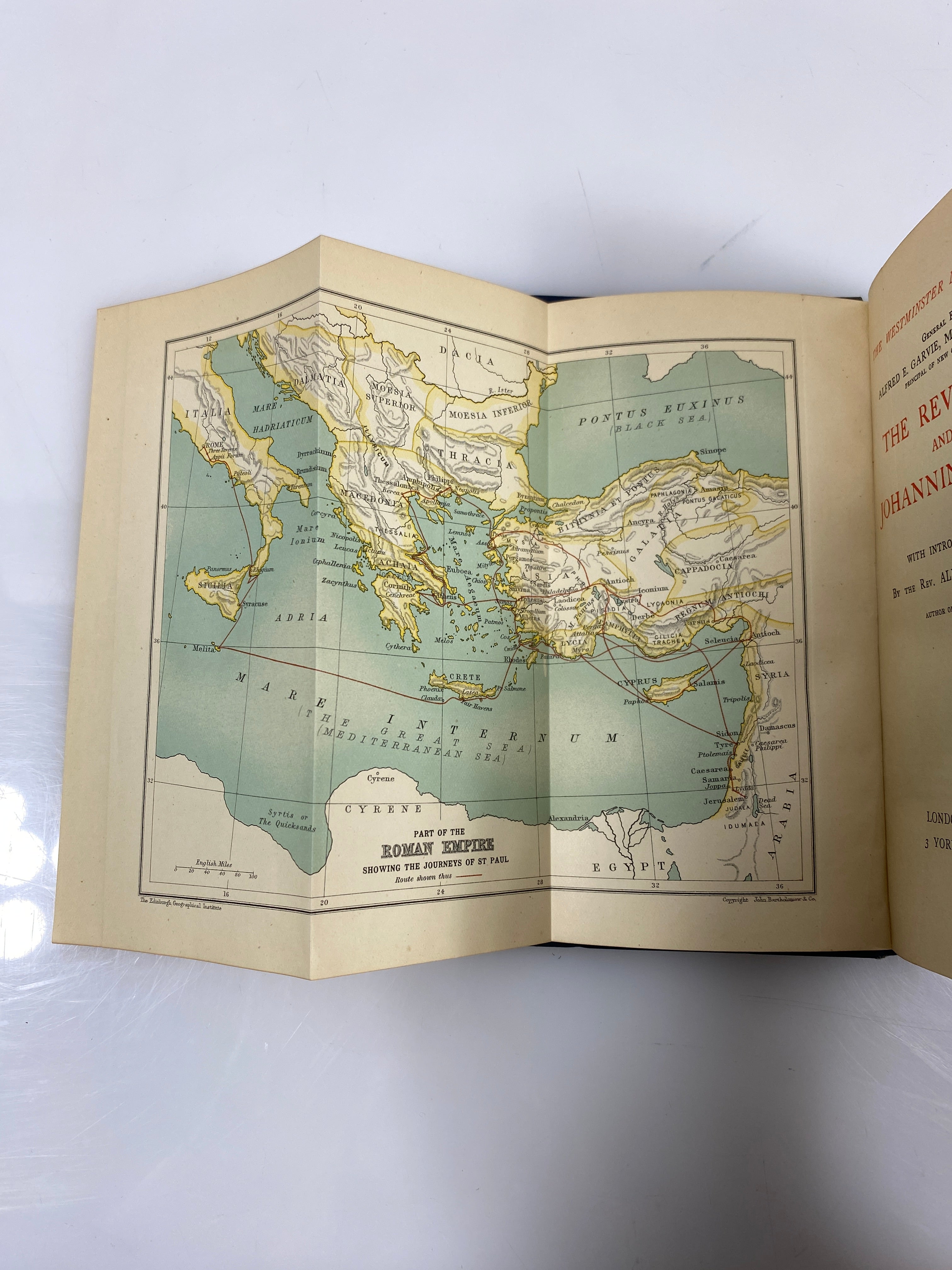 The Revelation and the Johannine Epistles by Garvie 1910 HC