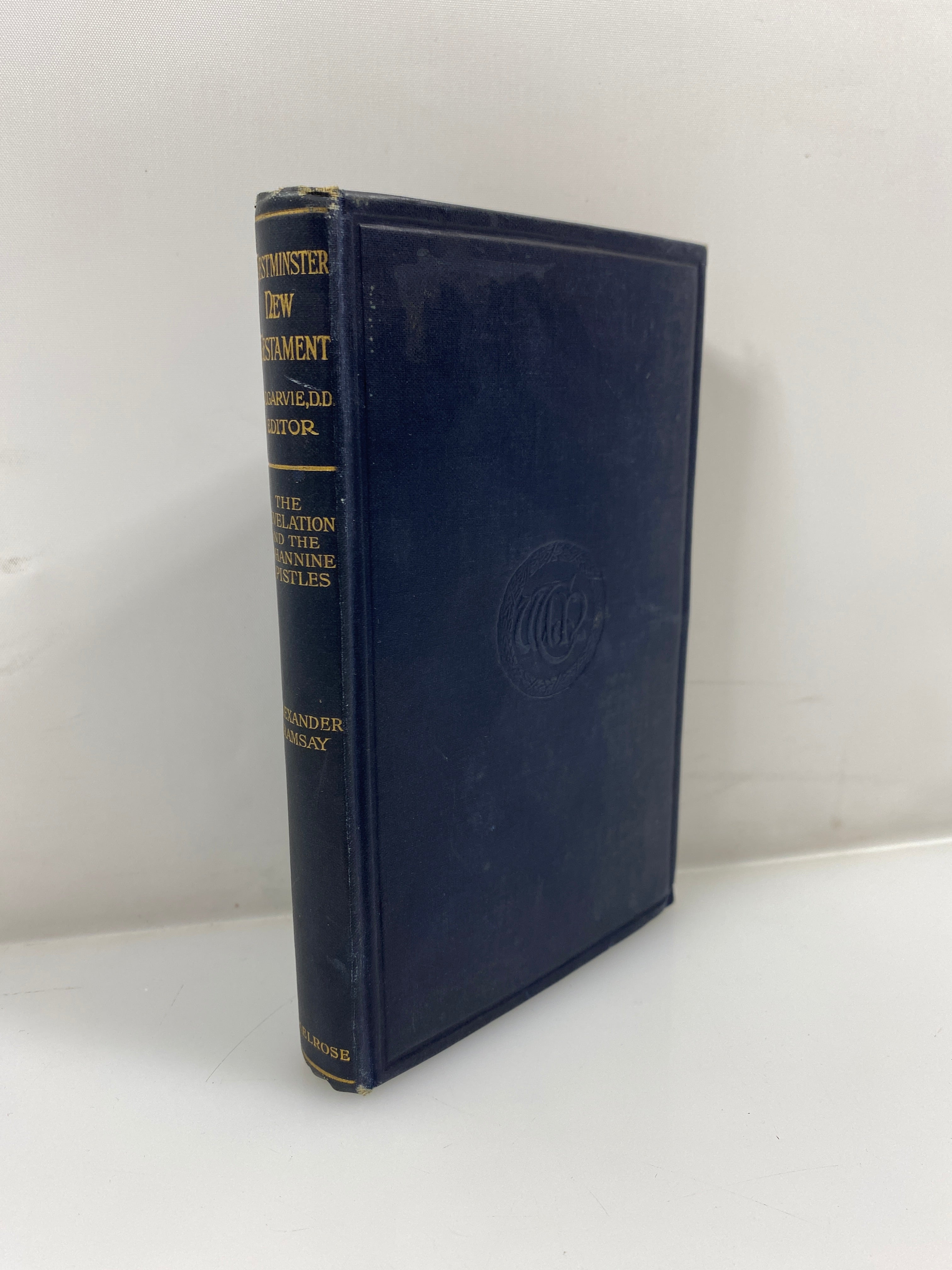 The Revelation and the Johannine Epistles by Garvie 1910 HC
