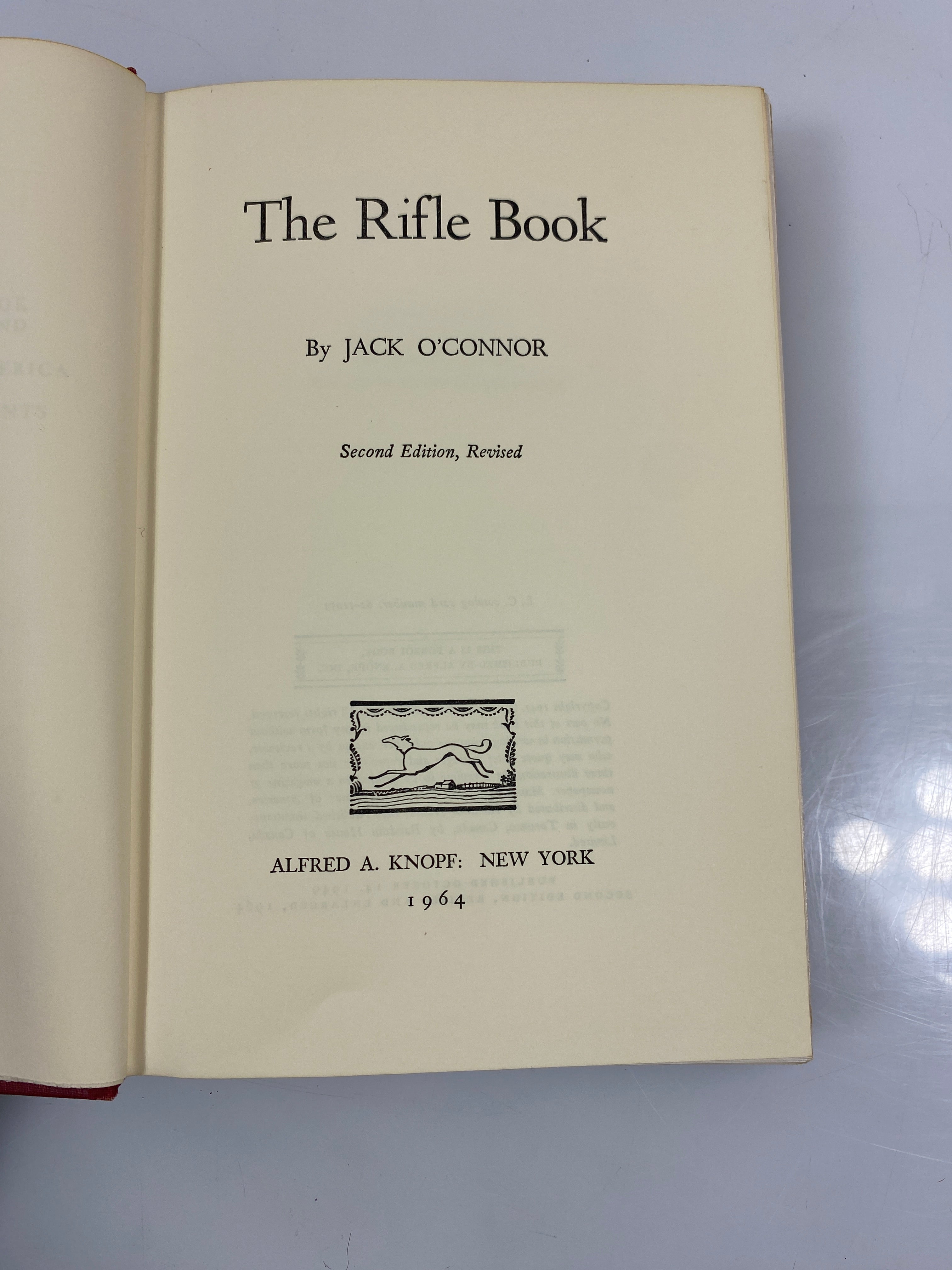 The Rifle Book by O'Connor 1964 2nd Ed. HC
