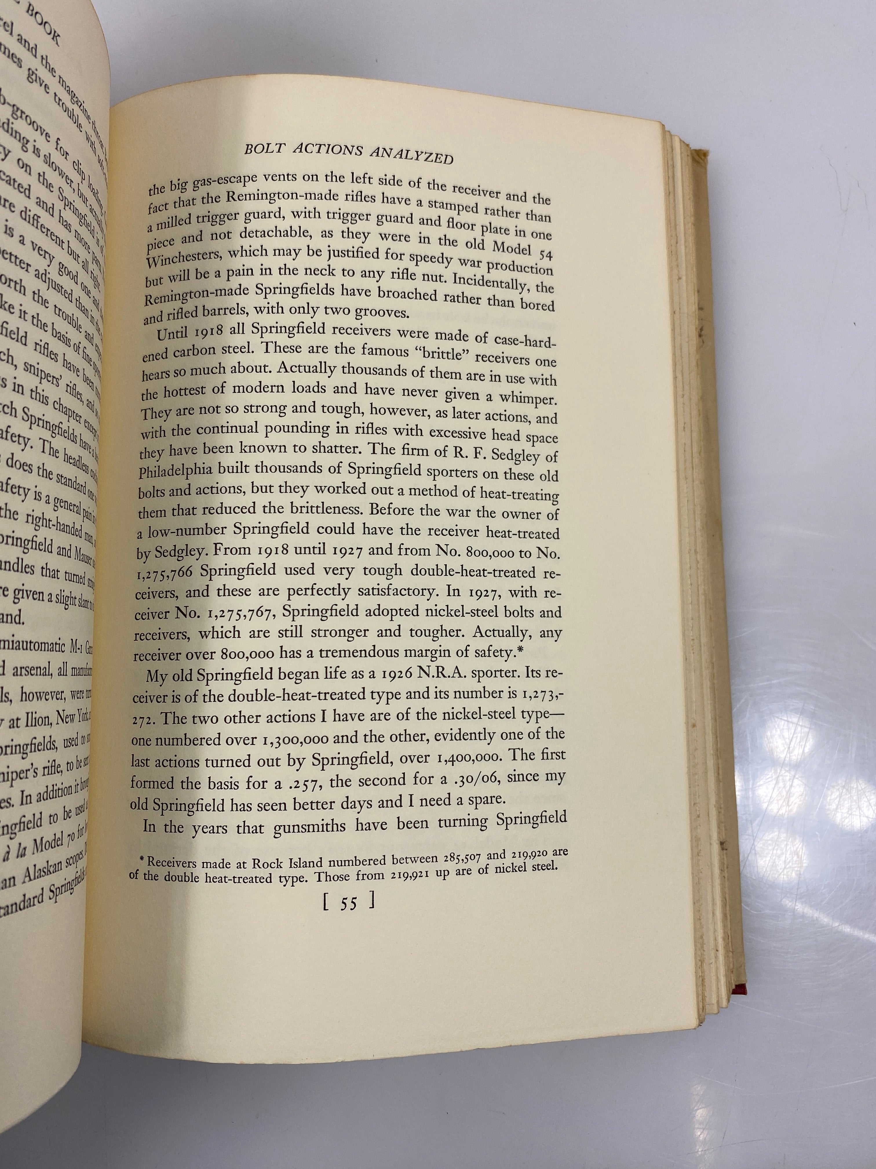 The Rifle Book by O'Connor 1964 2nd Ed. HCDJ