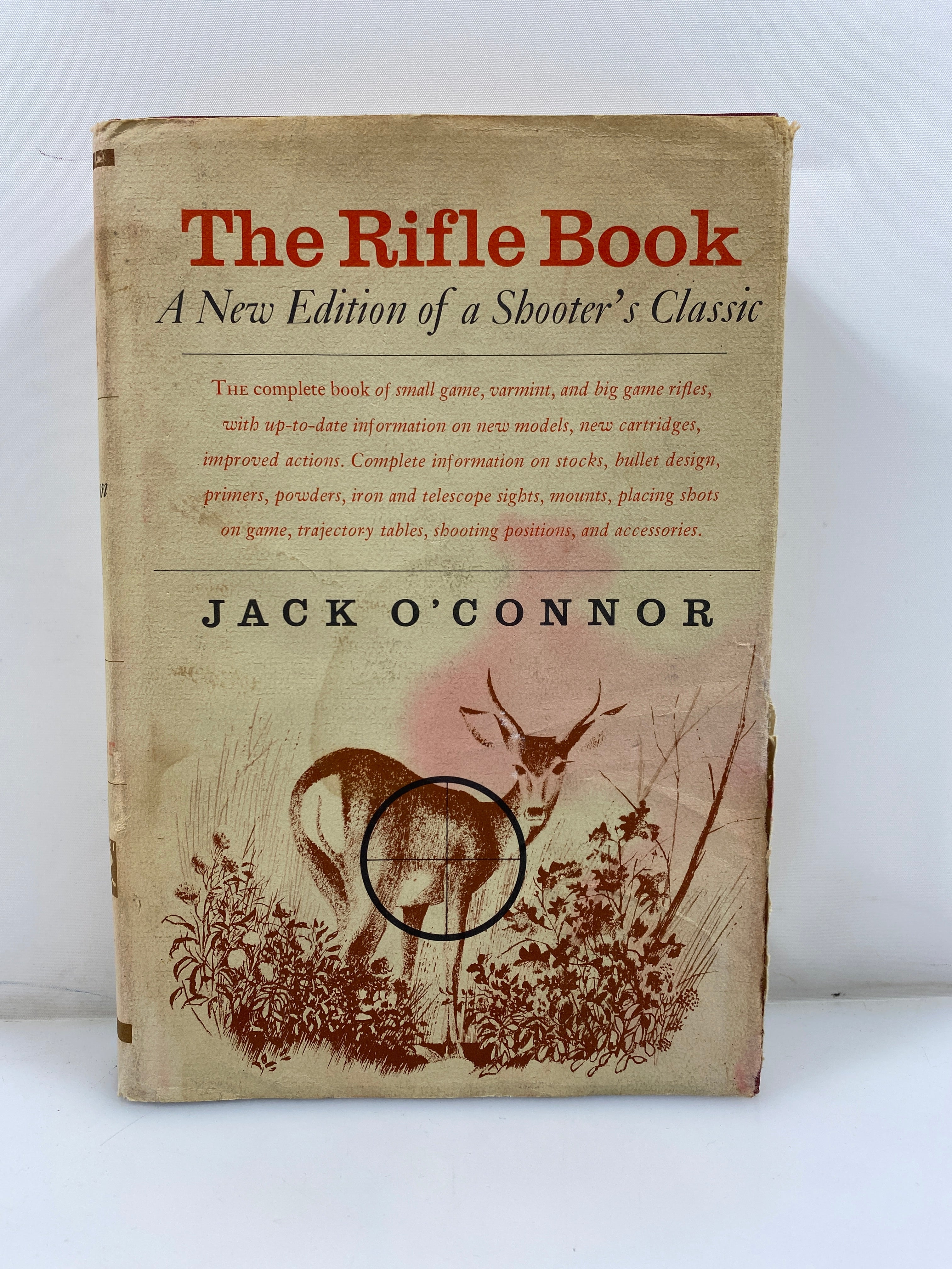 The Rifle Book by O'Connor 1964 2nd Ed. HCDJ