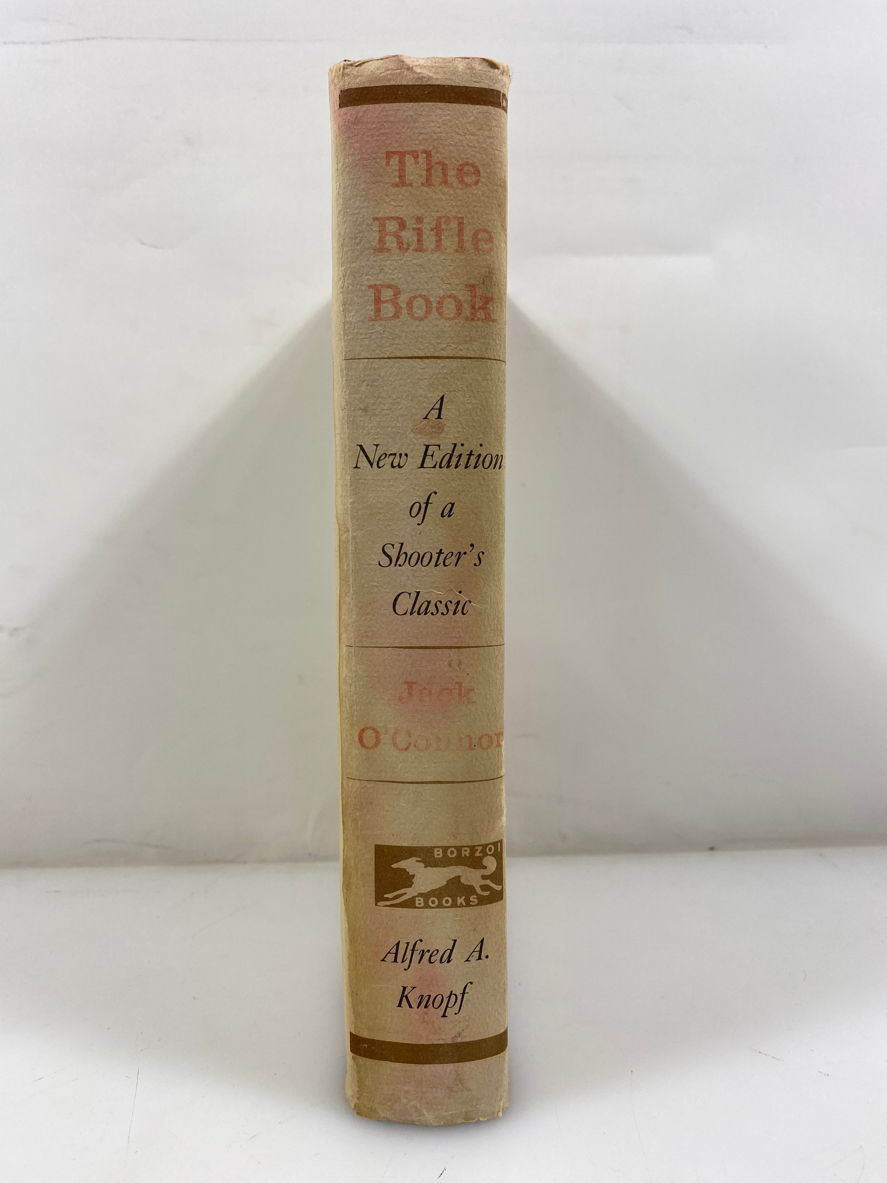 The Rifle Book by O'Connor 1964 2nd Ed. HCDJ