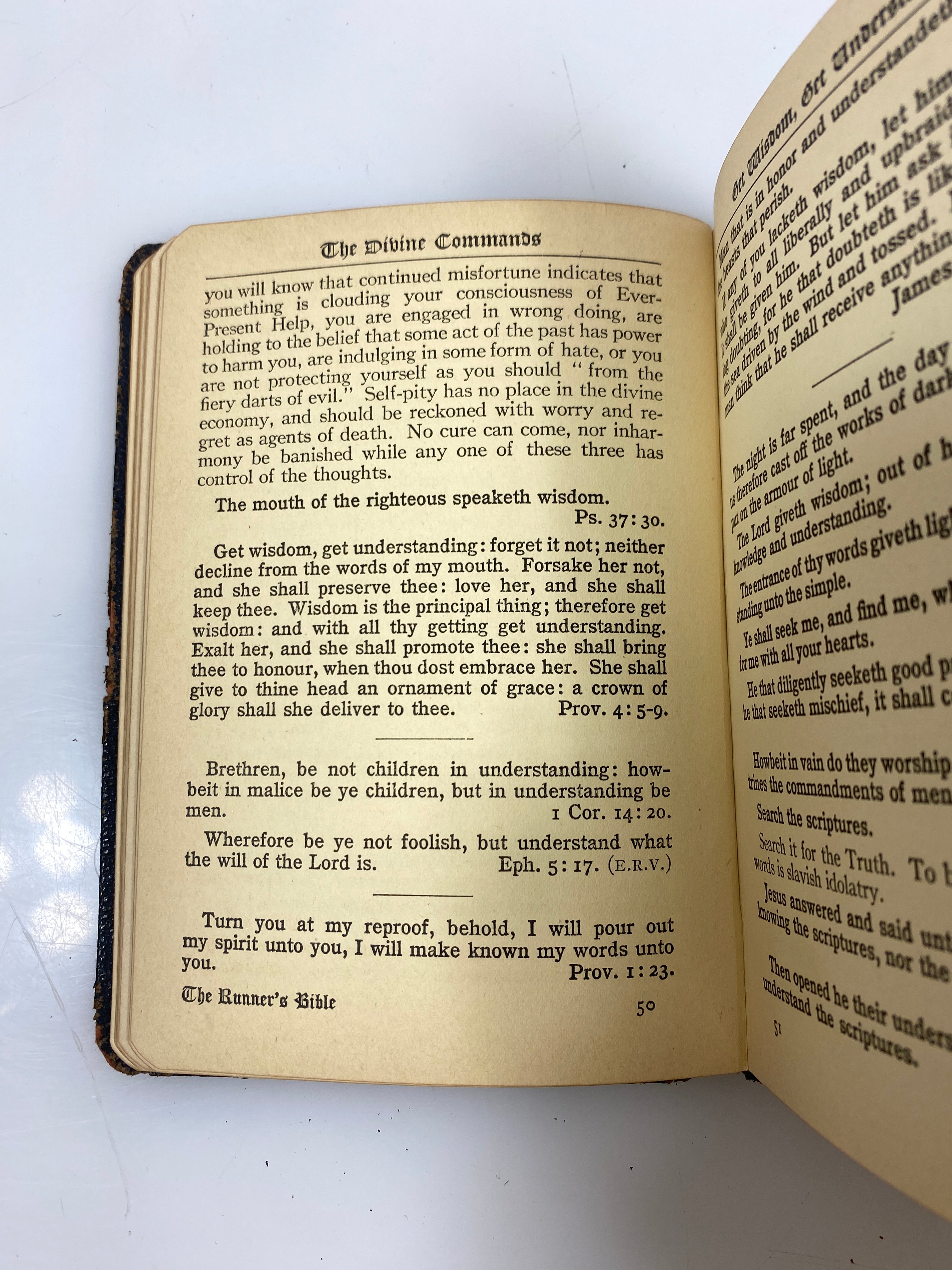 The Runner's Bible by Nora Holm 1915 HC