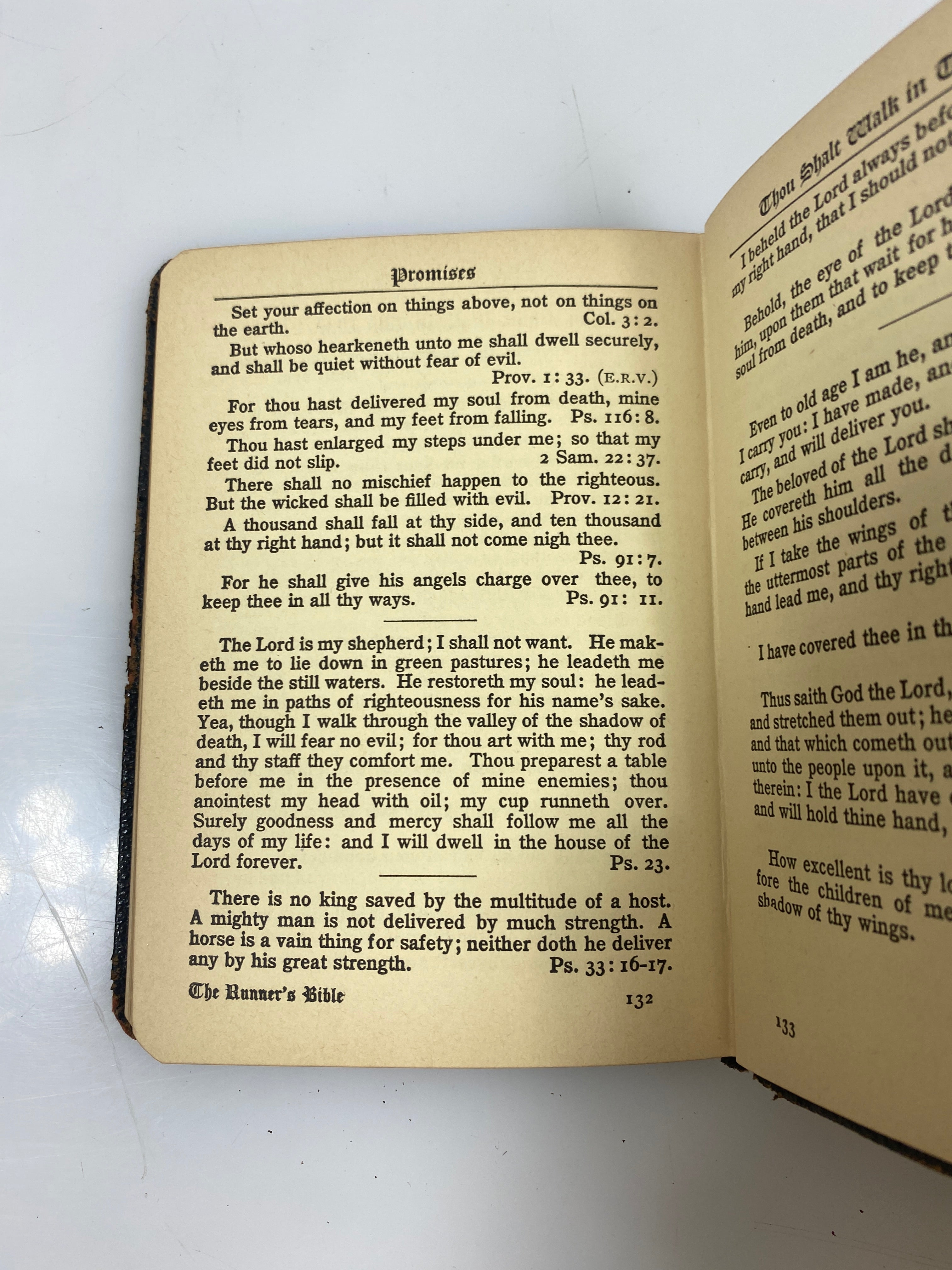 The Runner's Bible by Nora Holm 1915 HC