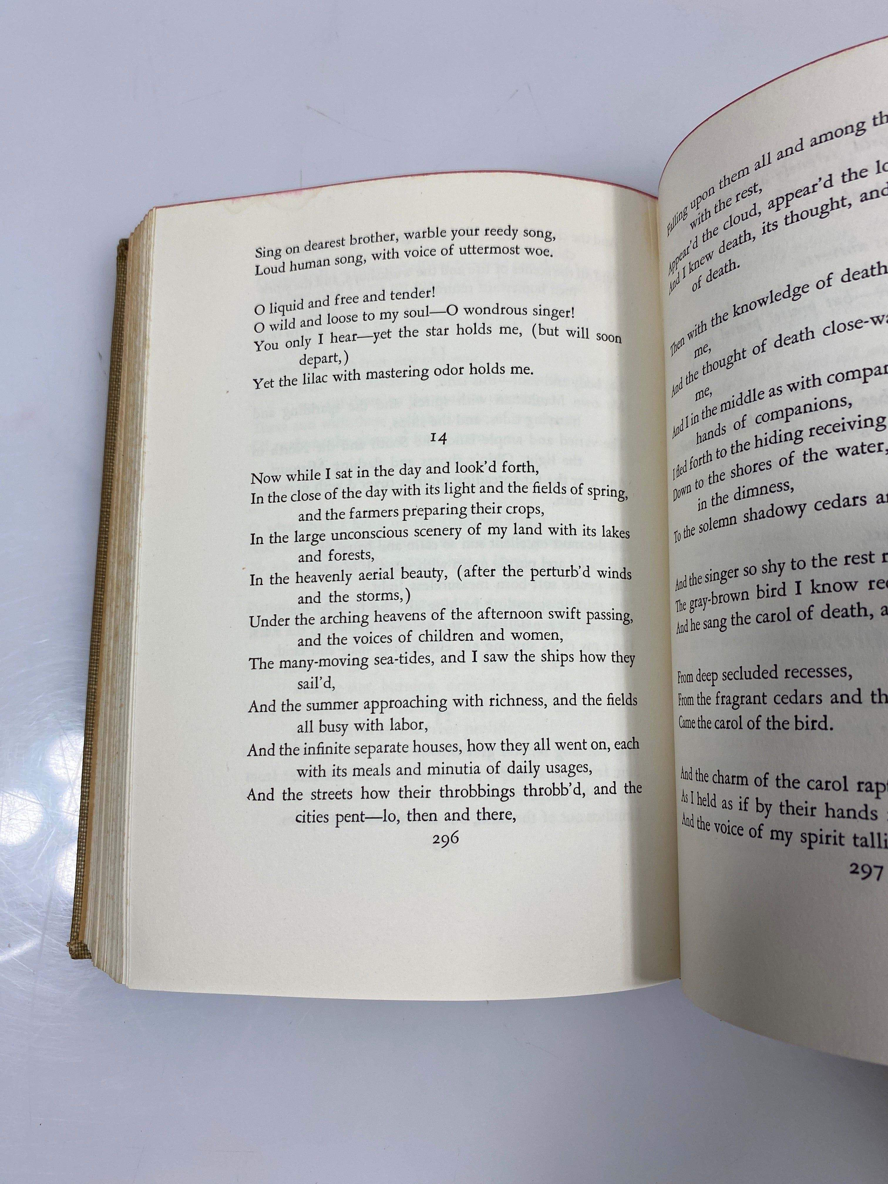 The Selected Poems of Walt Whitman 1942 HC