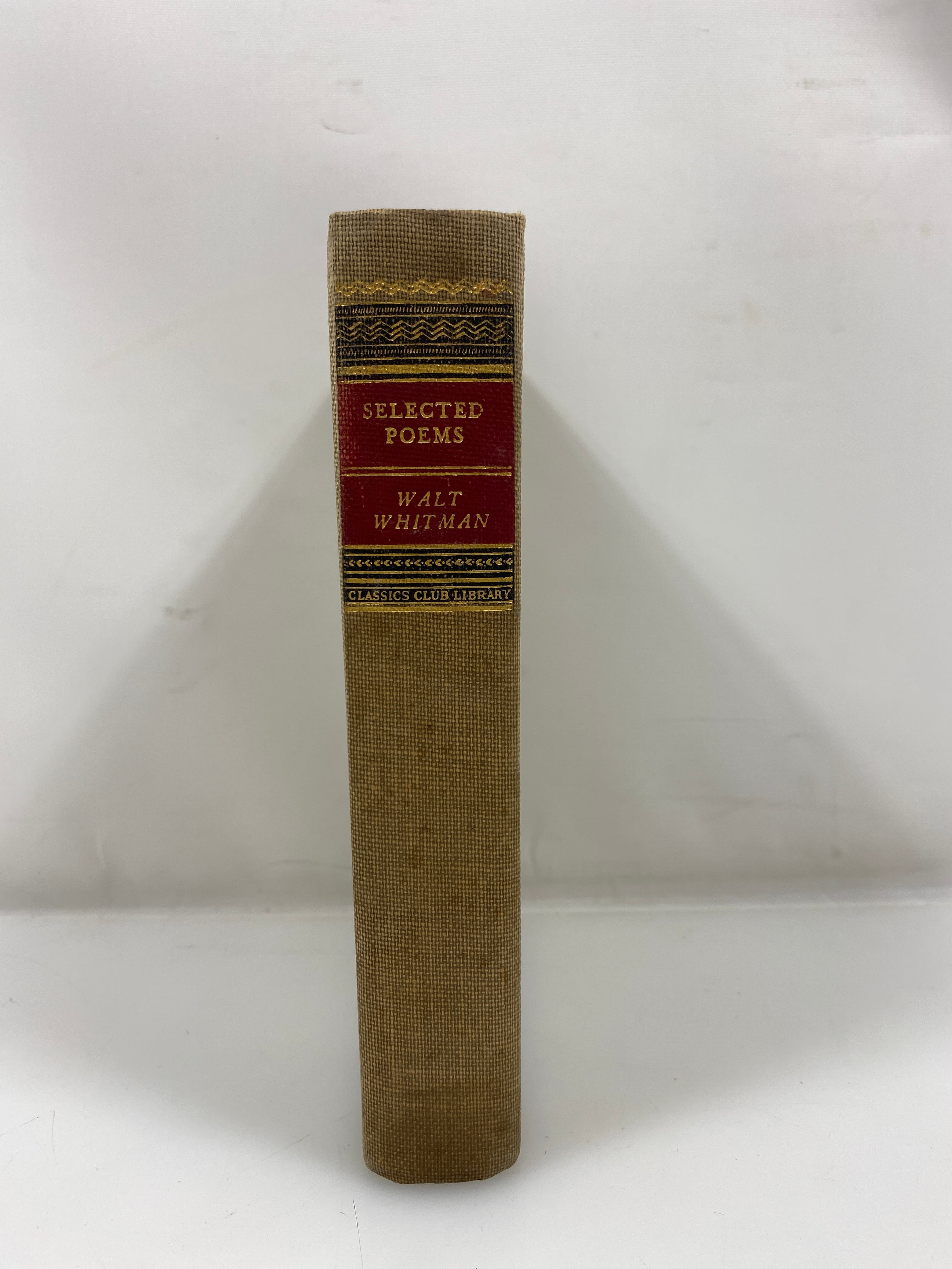 The Selected Poems of Walt Whitman 1942 HC