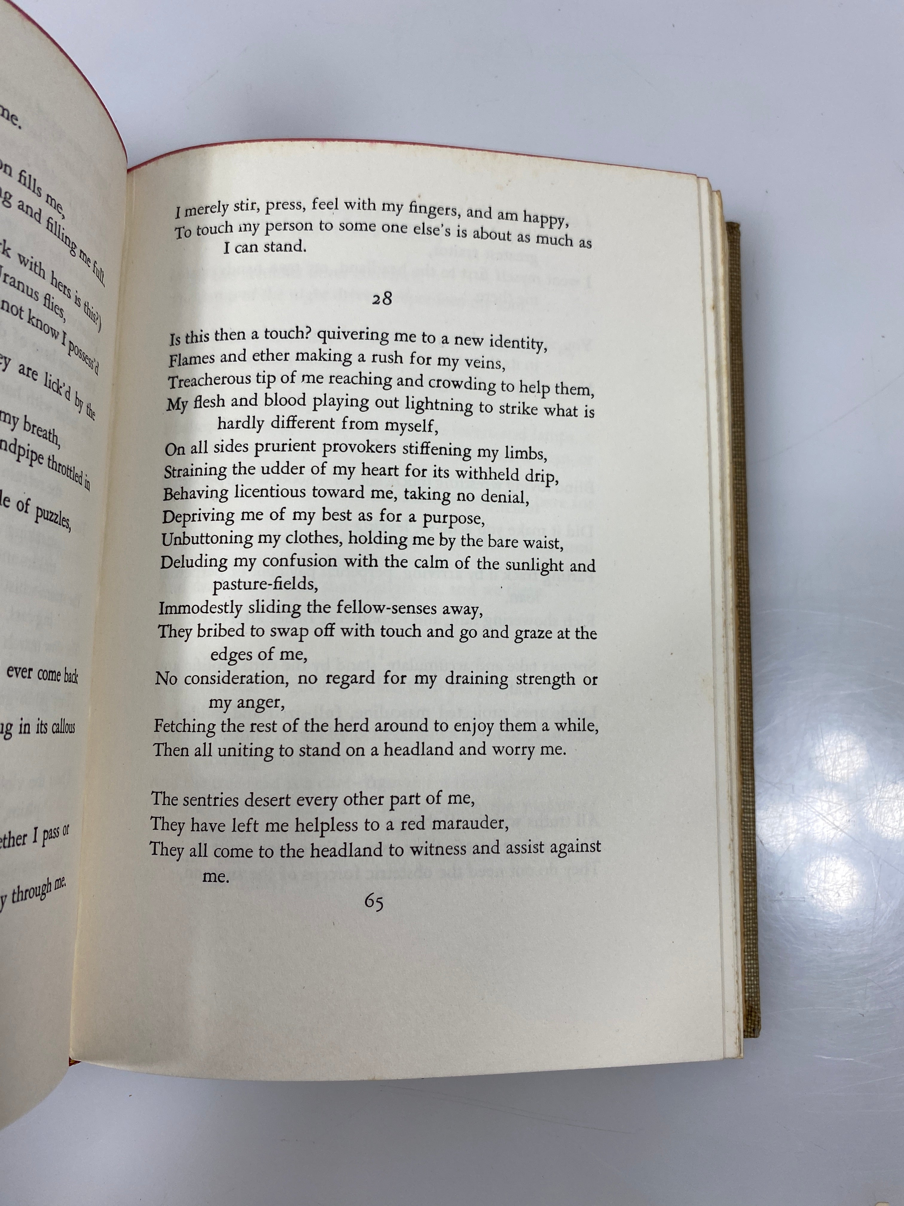 The Selected Poems of Walt Whitman 1942 HC