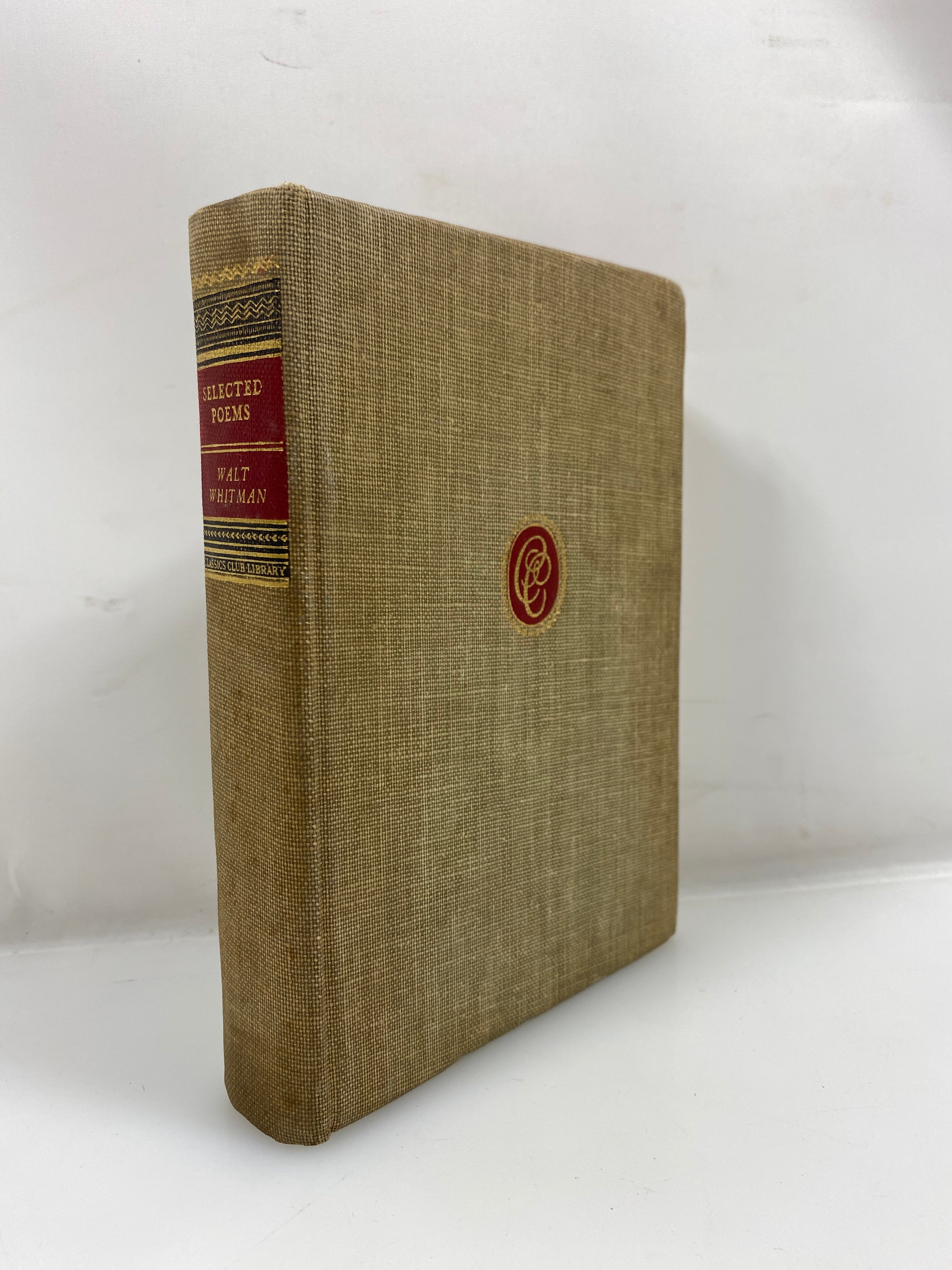 The Selected Poems of Walt Whitman 1942 HC