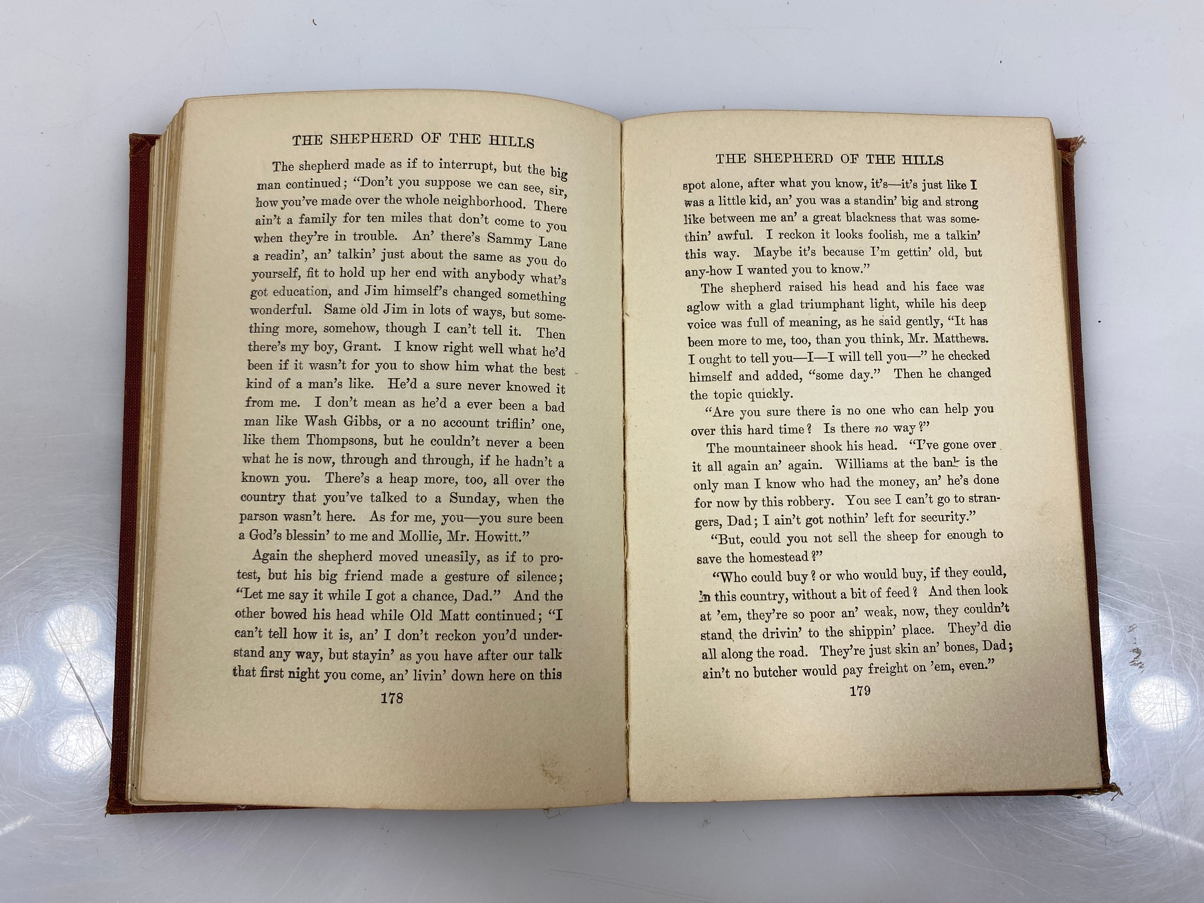 The Shepherd of the Hills by Wright 1907 HC