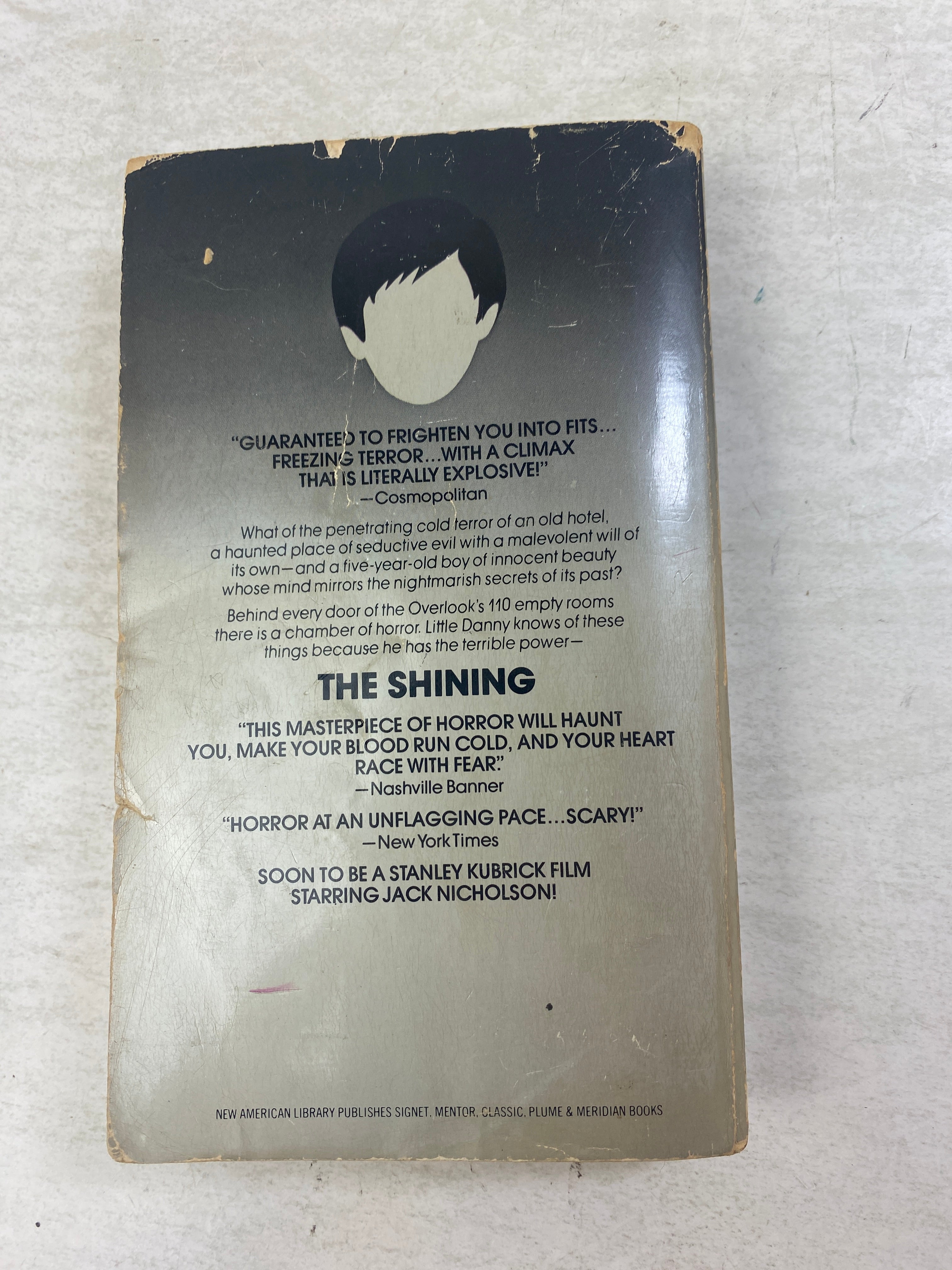 The Shining Stephen King paperback 1978
