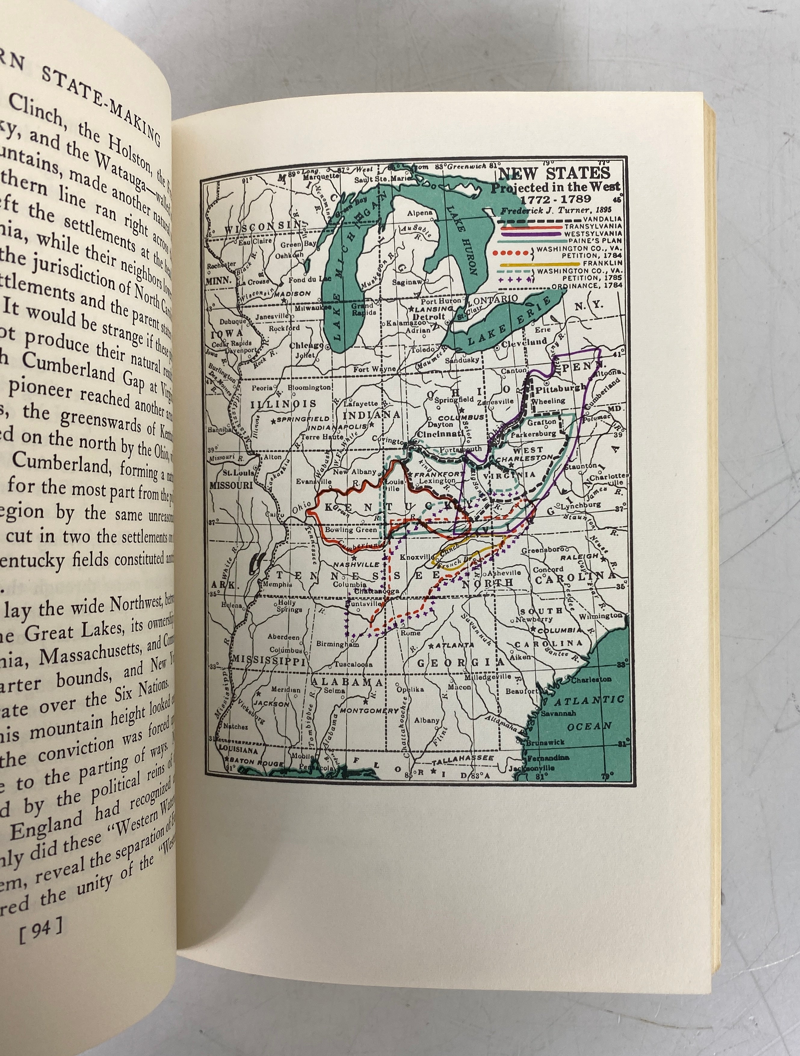 The Significance of Sections in American History F.J. Turner 1950 HC Ex-Library