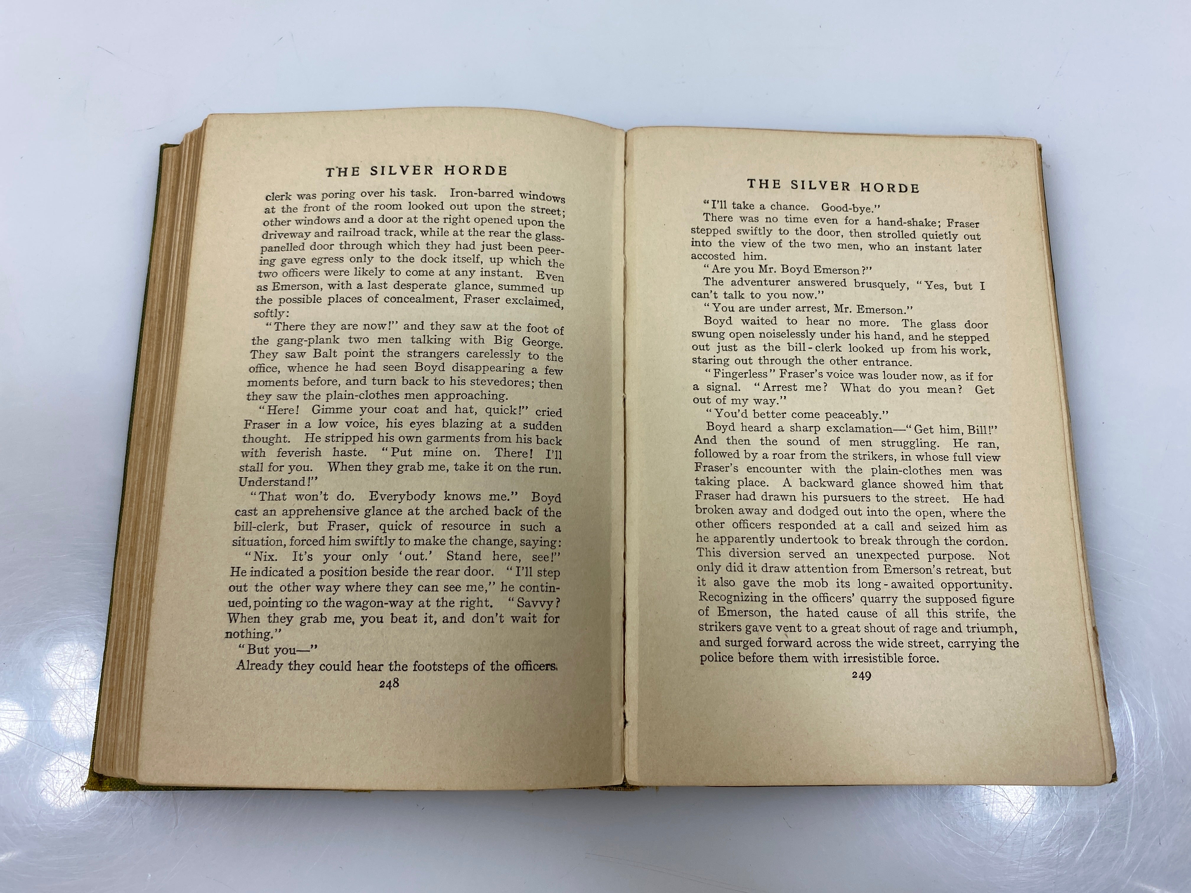 The Silver Horde by Rex Beach A.L. Burt 1909 HC