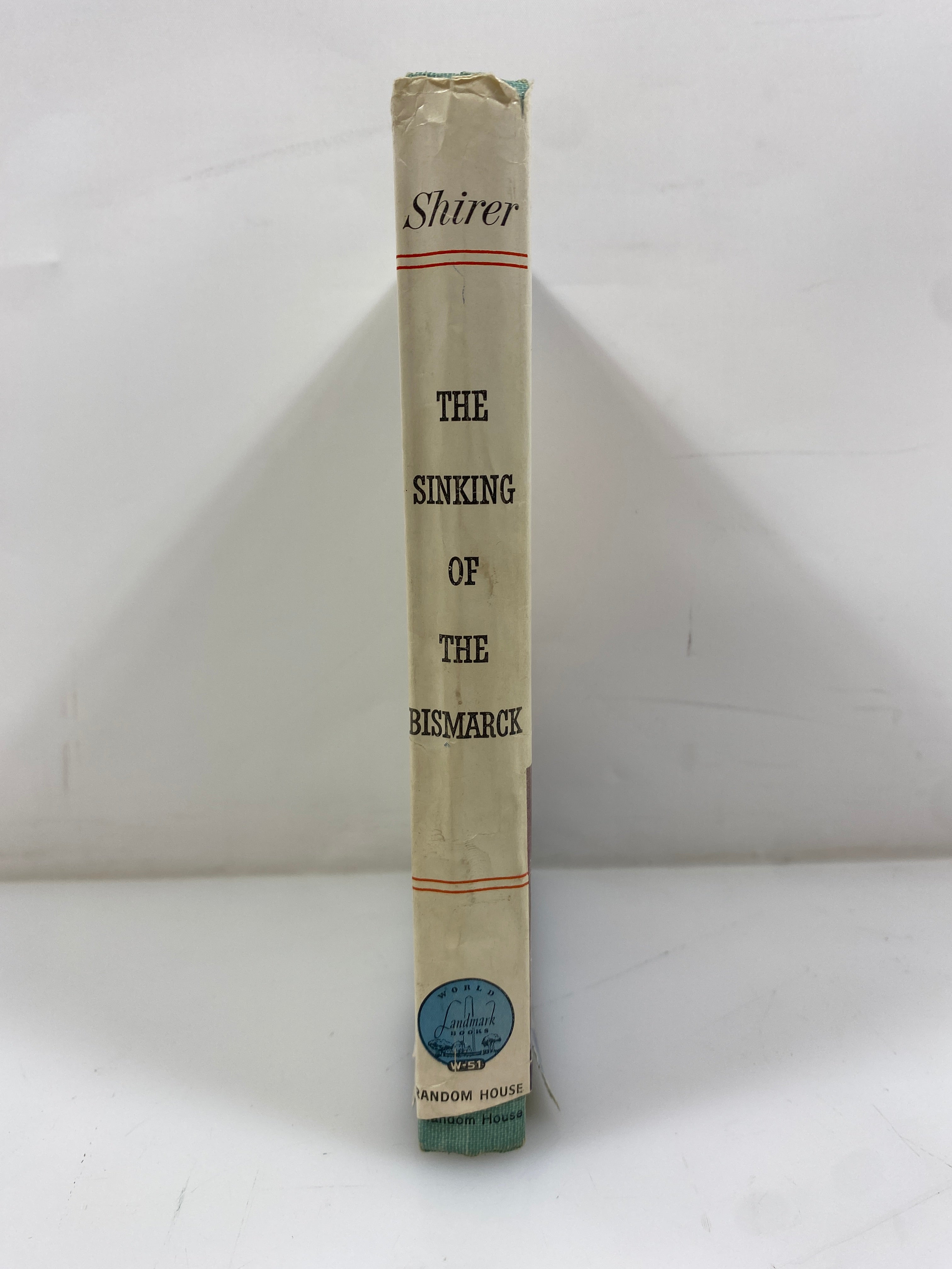 The Sinking of the Bismarck Shirer Random House 1962 HCDJ