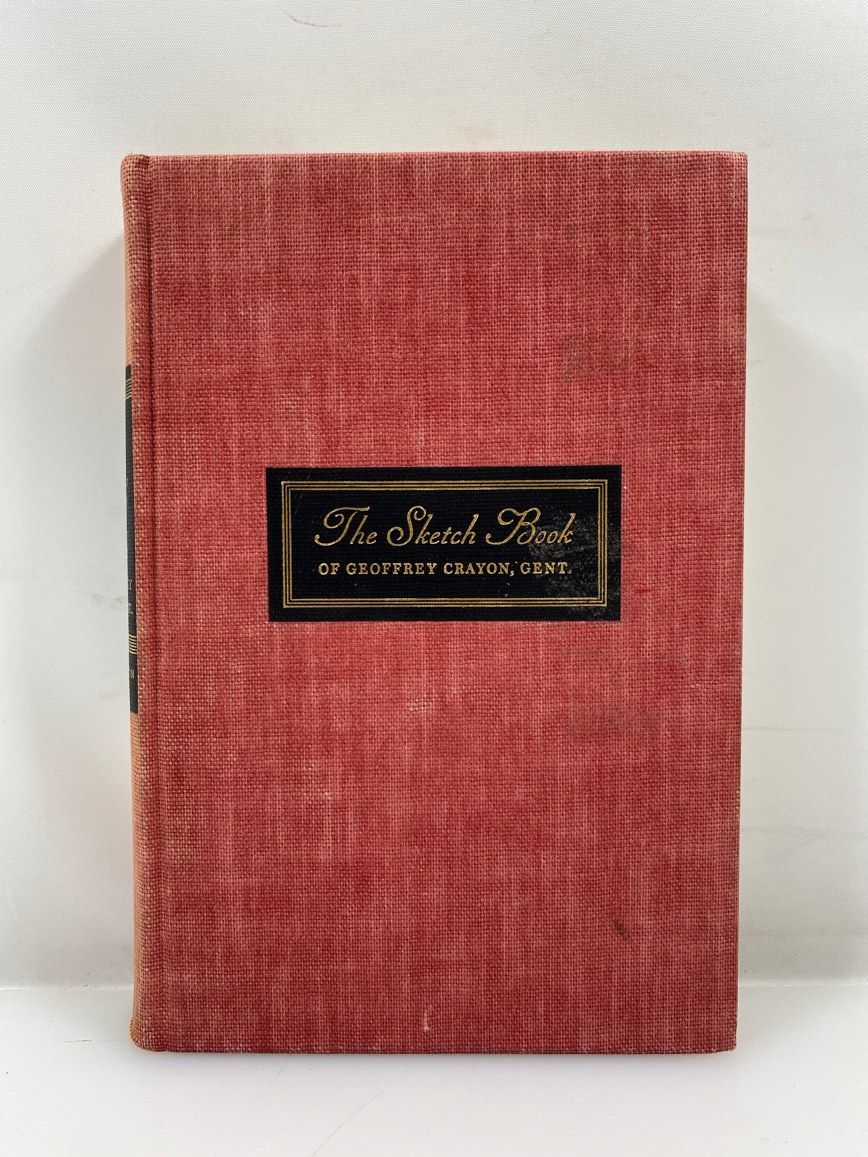 The Sketch Book of Geoffrey Crayon by Irving 1939 HC