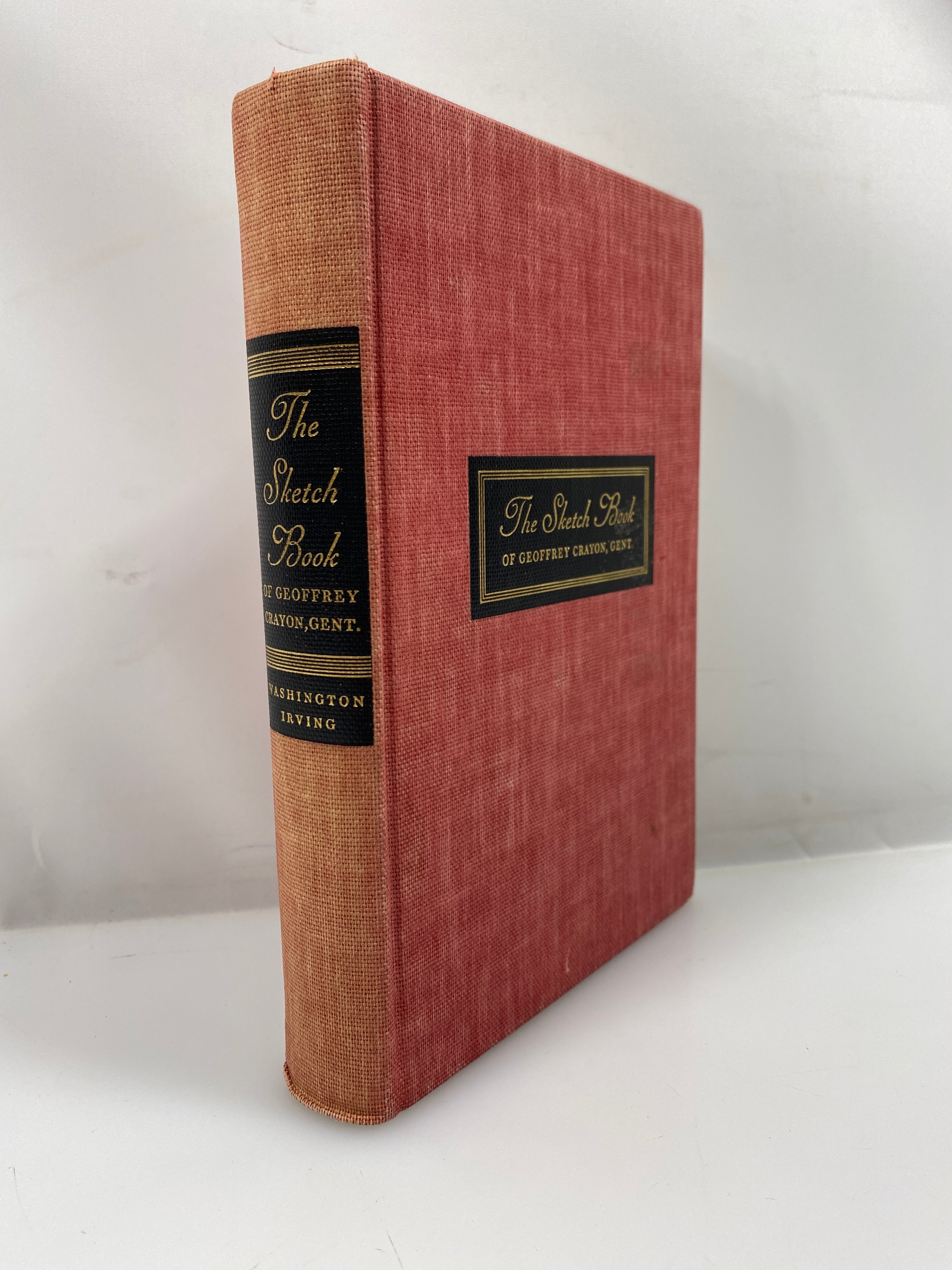 The Sketch Book of Geoffrey Crayon by Irving 1939 HC