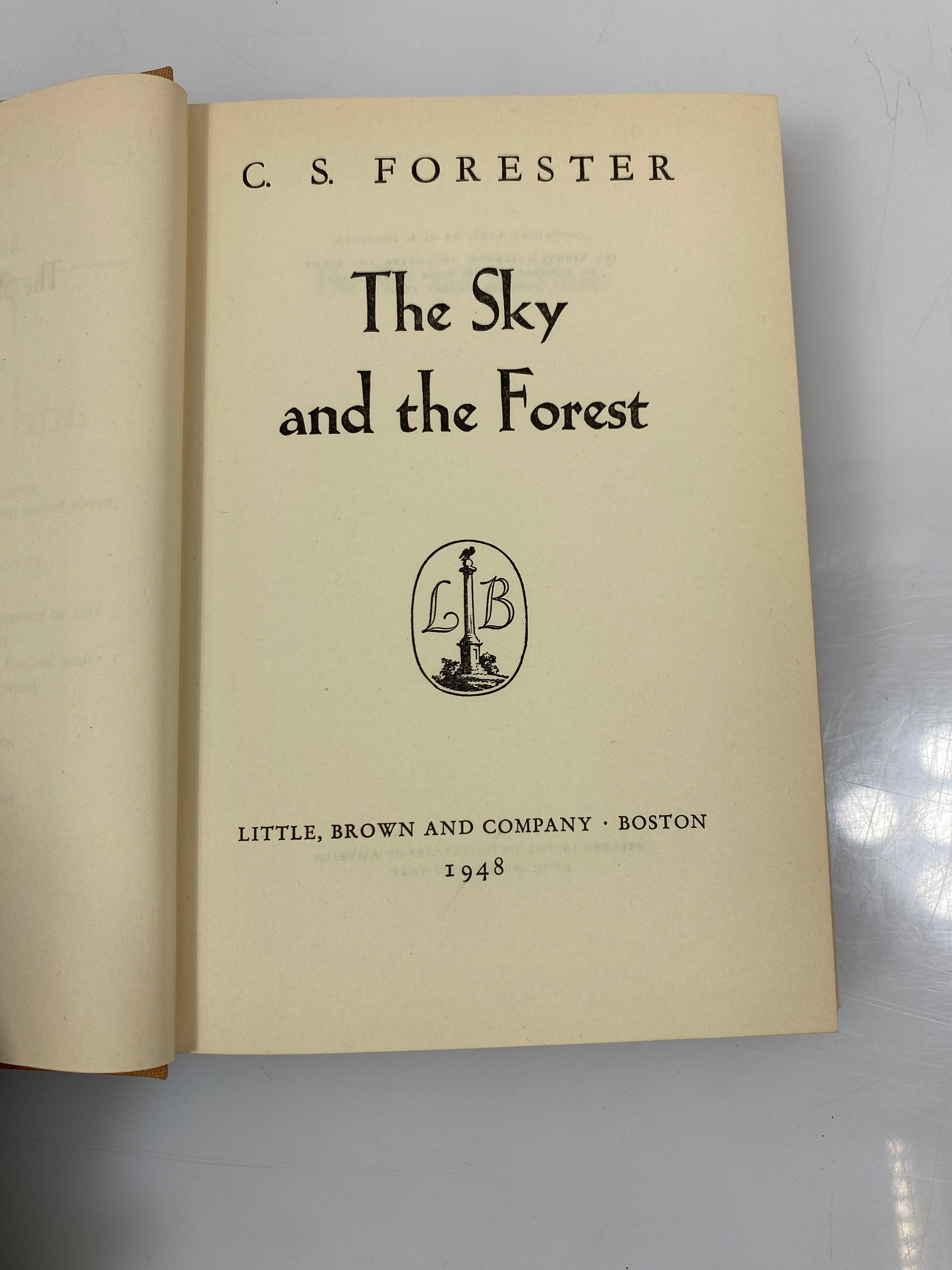The Sky and the Forest by C.S. Forester 1948 HC
