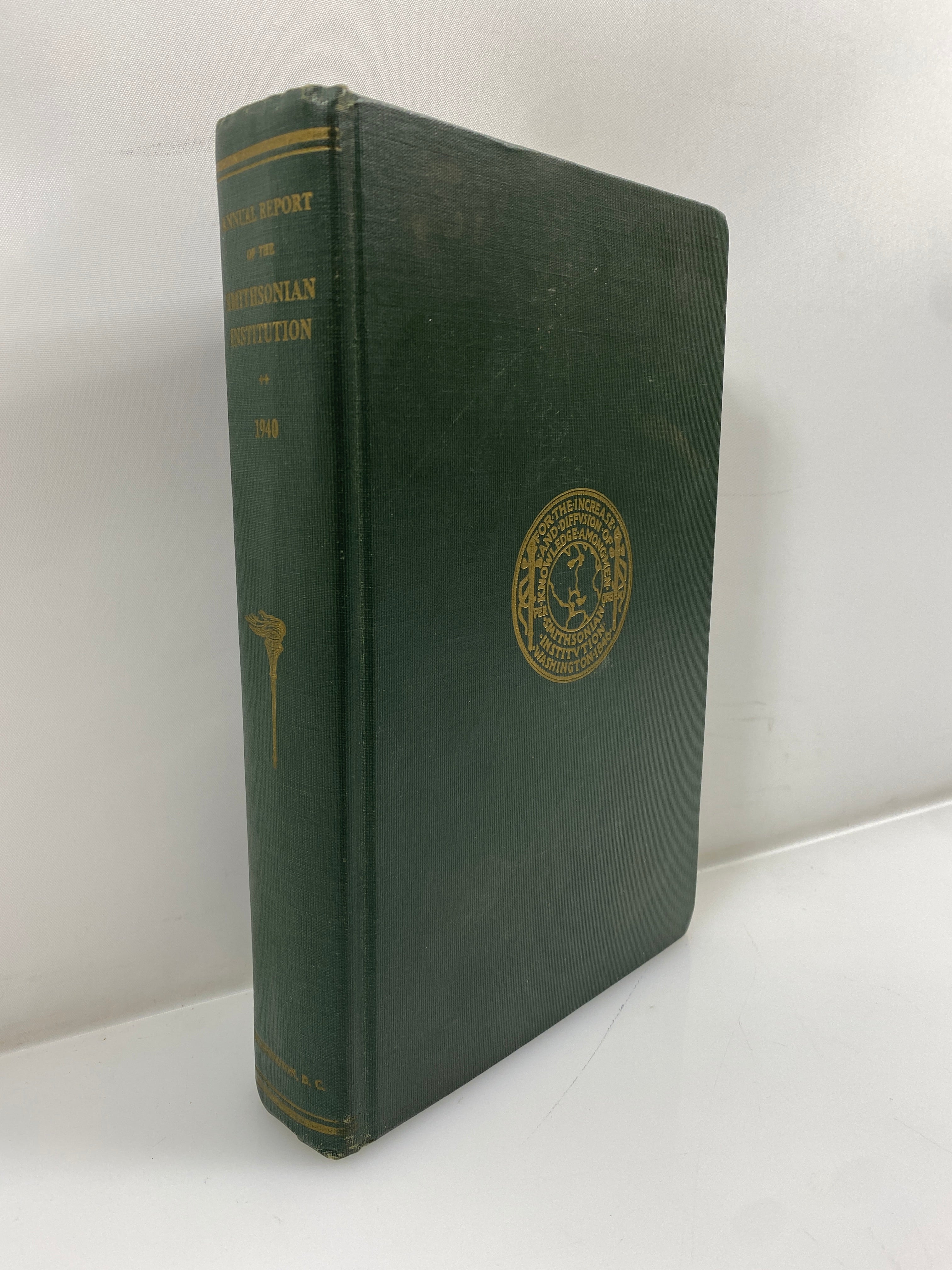 The Smithsonian Institute showing the Operations, Expenditures... 1941 HC