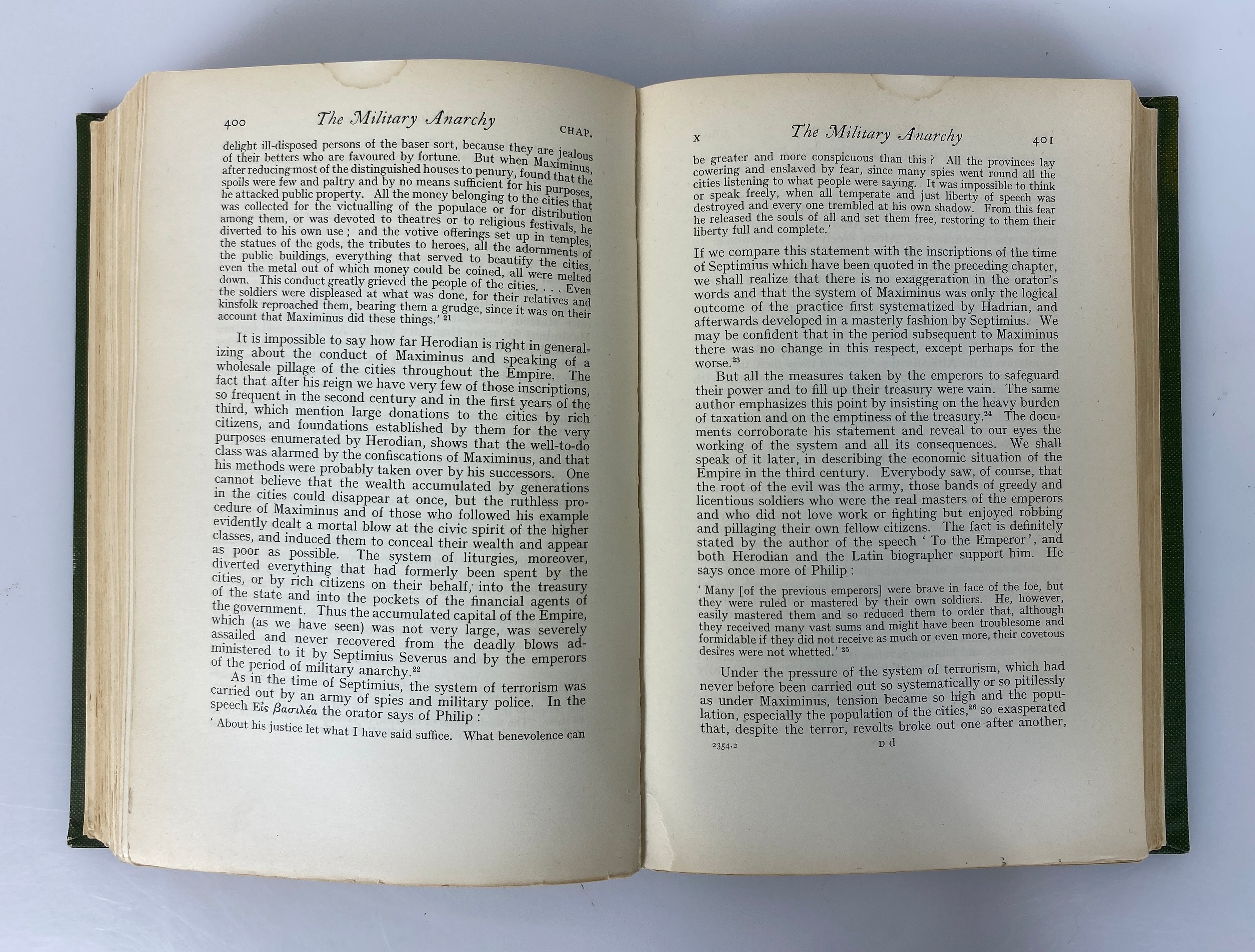 The Social & Economic History of the Roman Empire Rostovtzeff 1926 Ex-Library