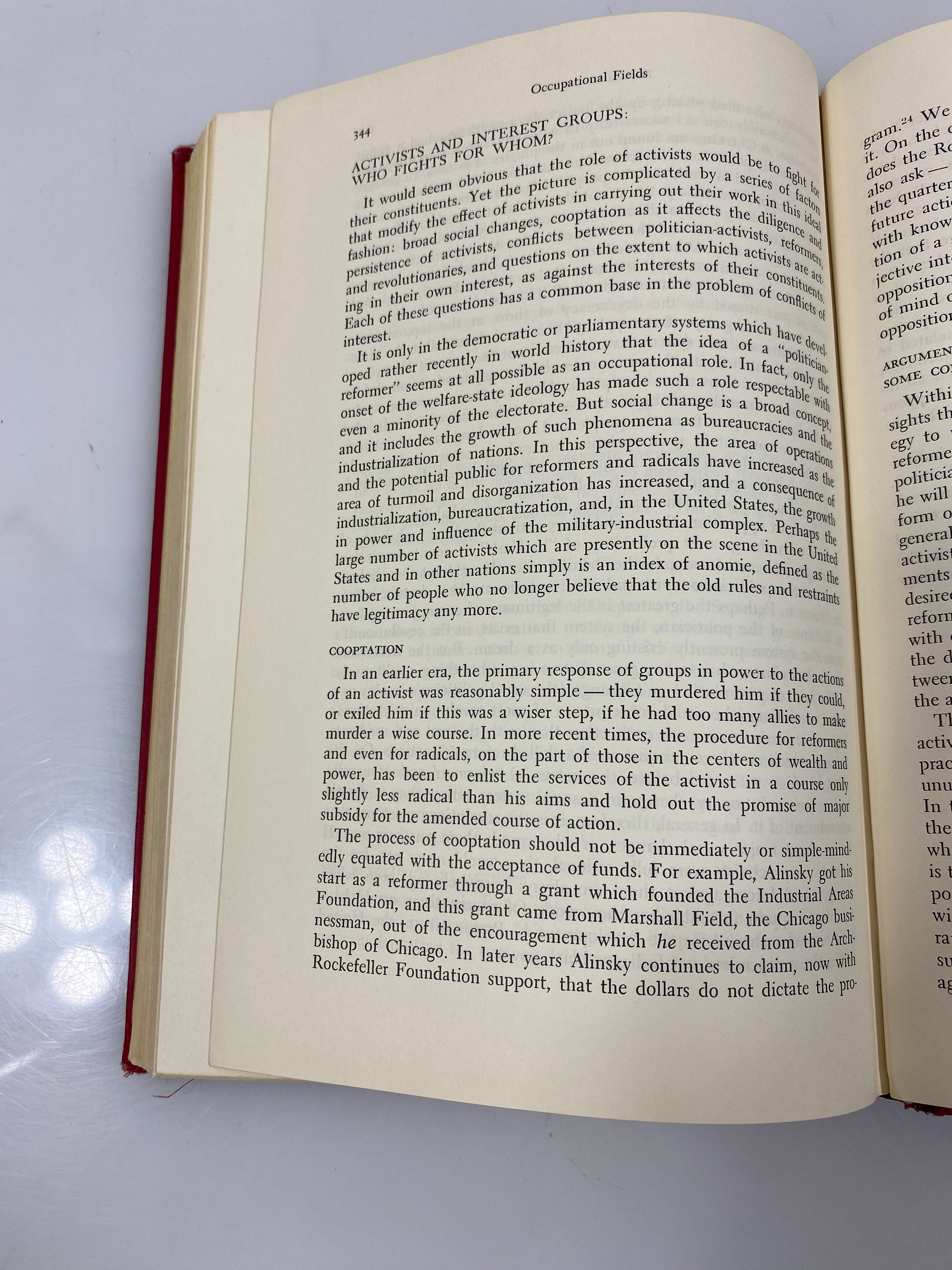 The Sociology of Occupations by Elliott Krause 1st Print 1971 HC