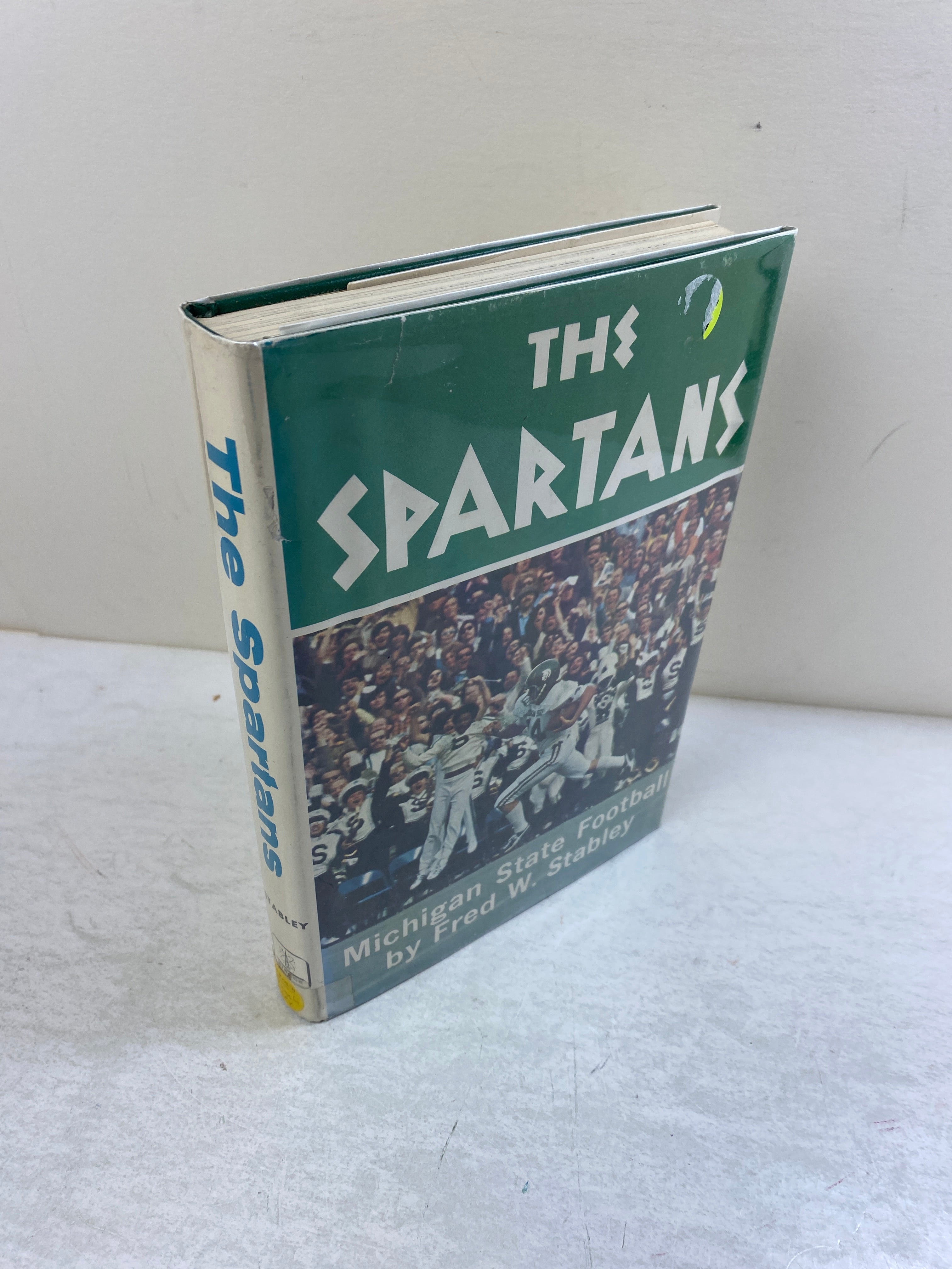 The Spartans by Fred Stabley HCDJ *Signed* 1975