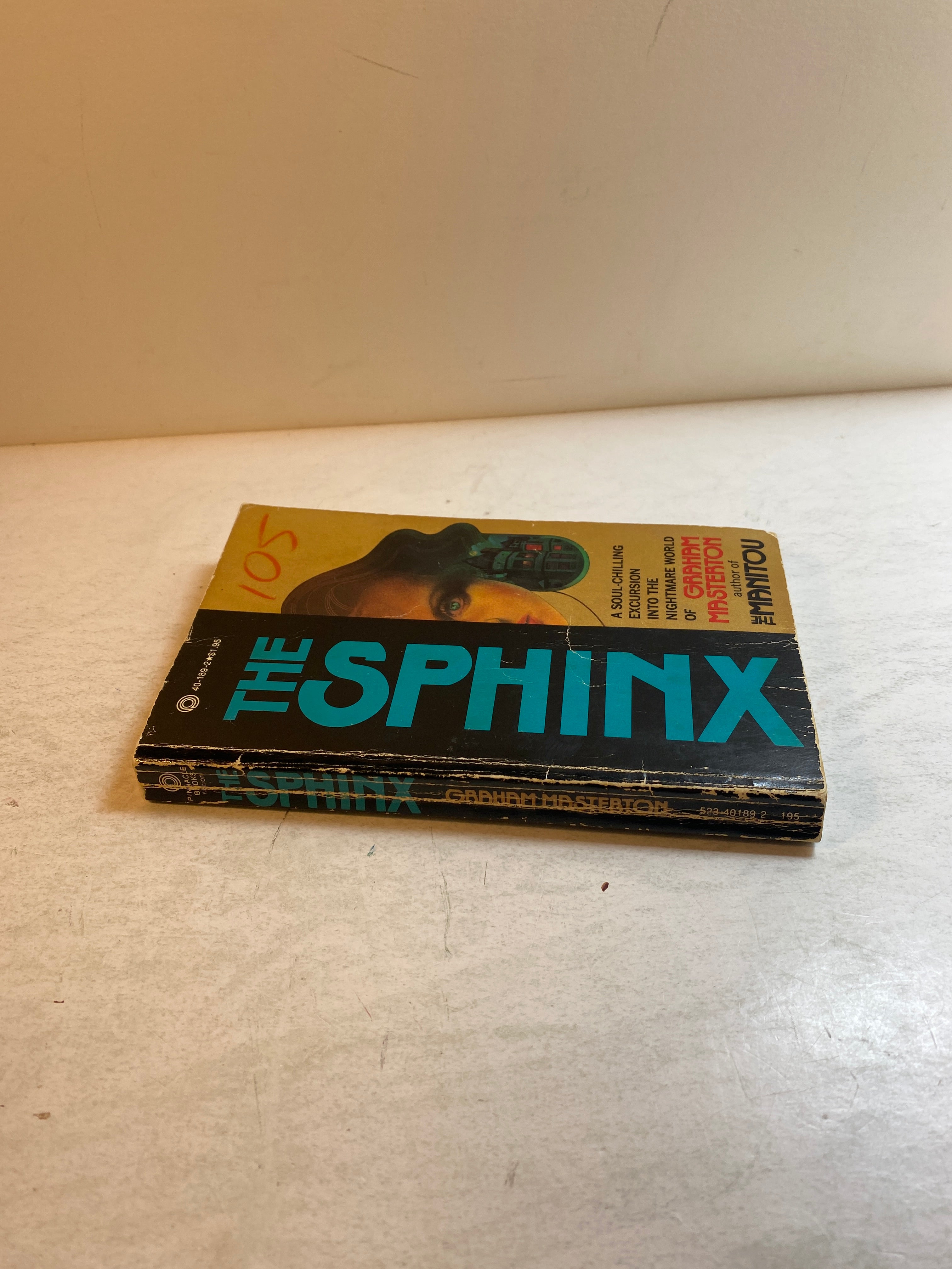 The Sphinx Pinnacle Paperback Graham Masterton 1978