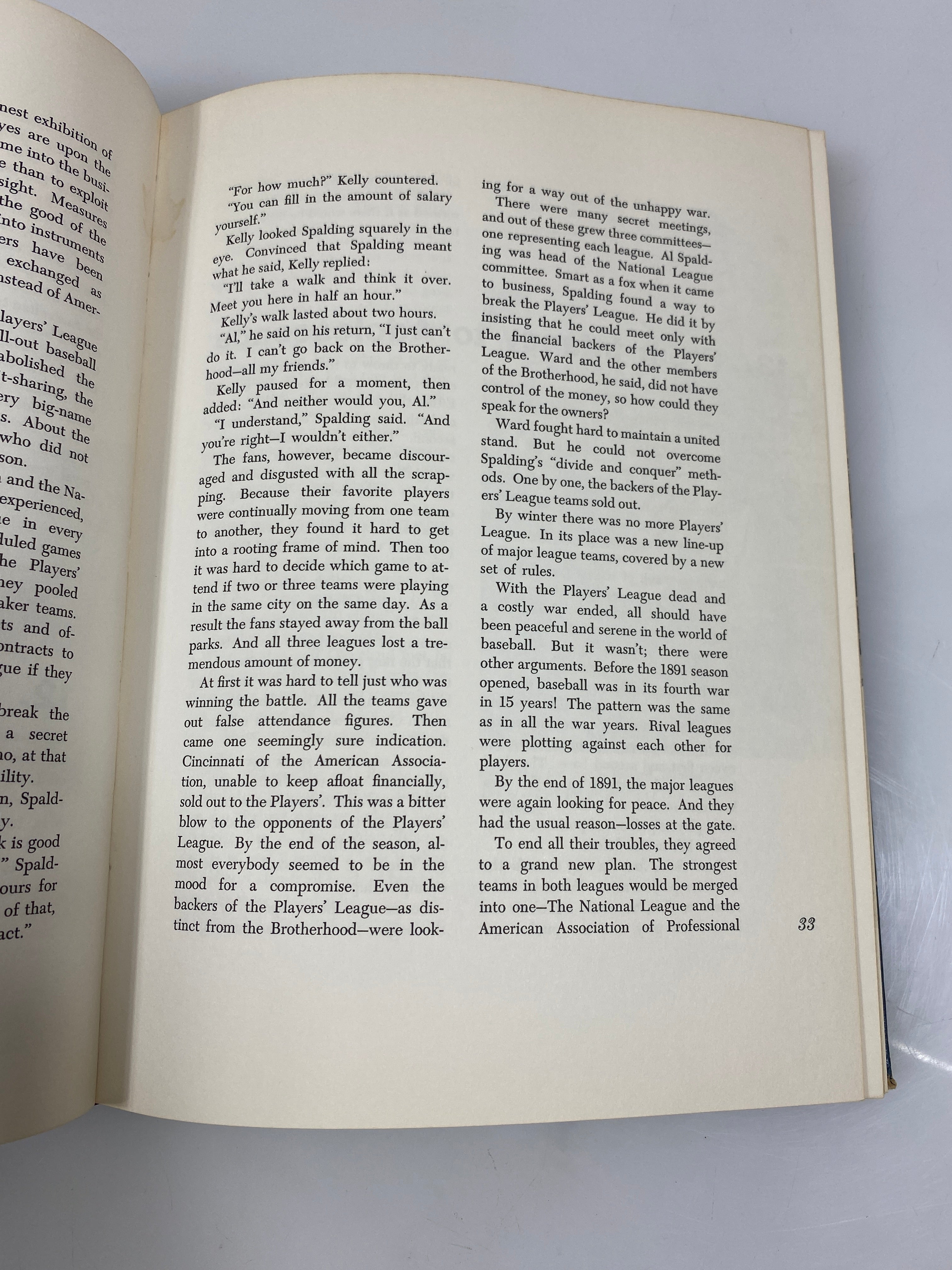 The Story of Baseball by Rosenburg 1970 Random House HC