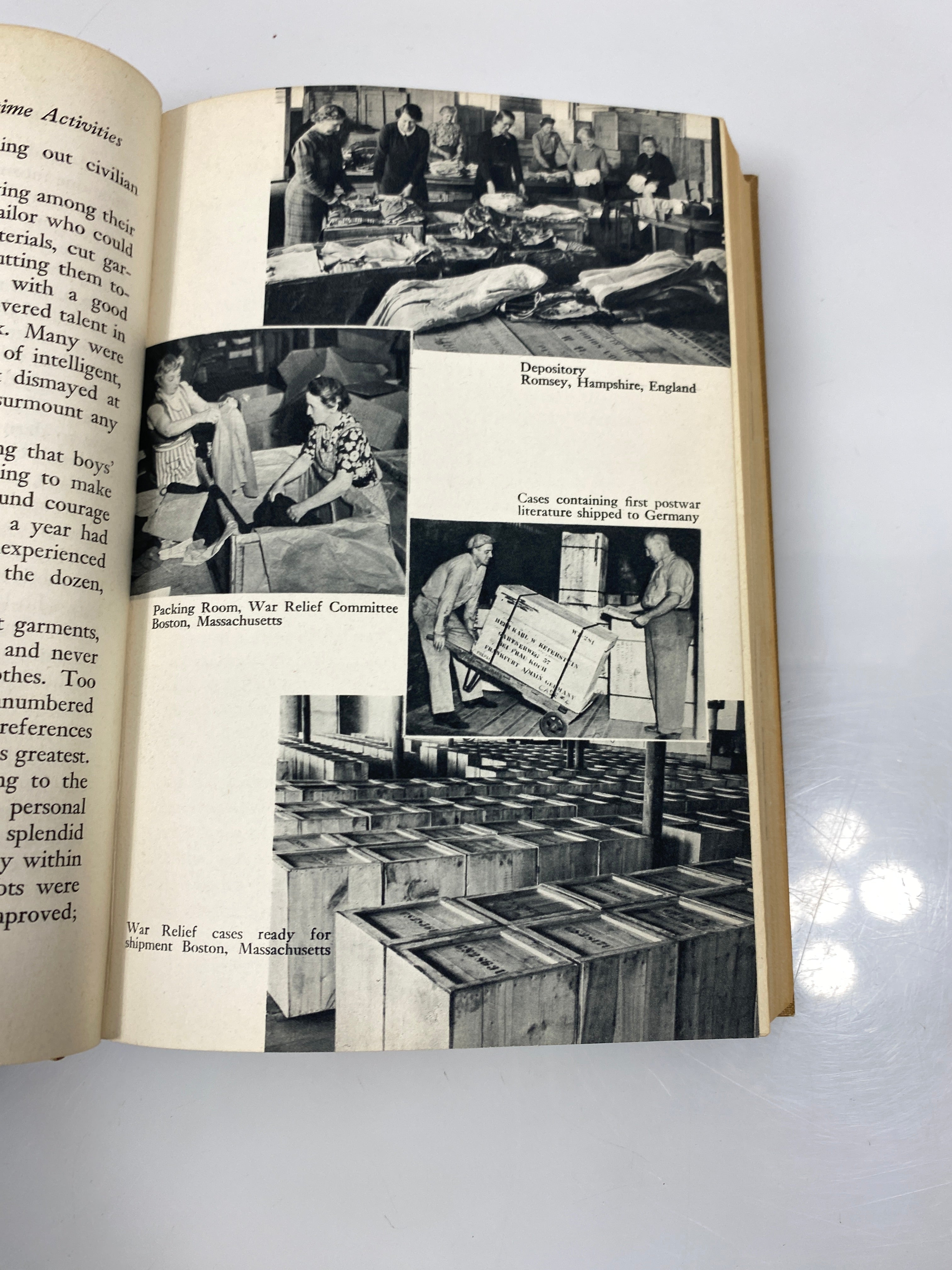 The Story of Christian Science Wartime Activities 1939-46 1947 HC