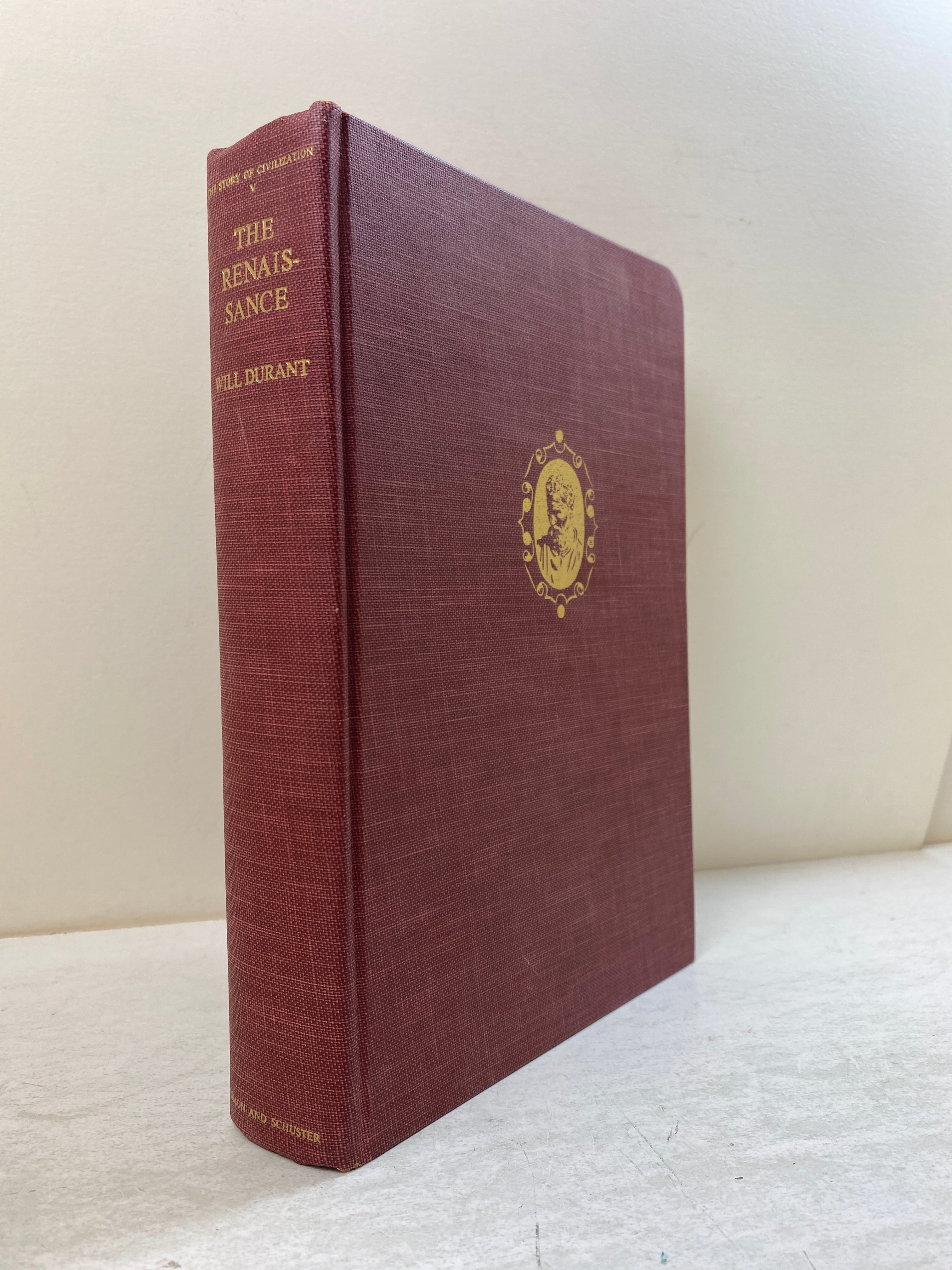 The Story of Civilization Part V The Renaissance by Durant 1953 HC