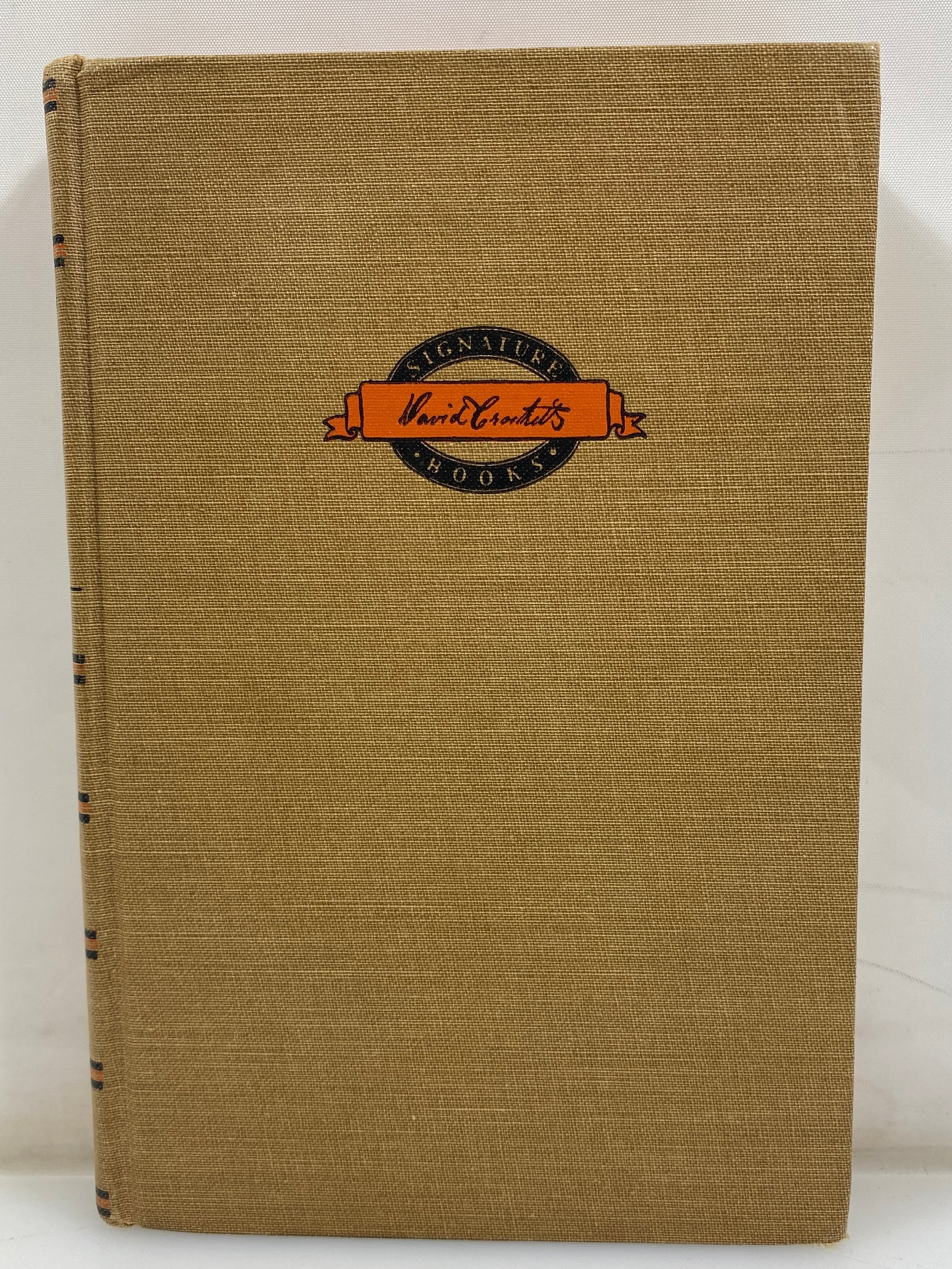 The Story of Davy Crockett by Enid LaMonte Meadowcroft 1952 HC