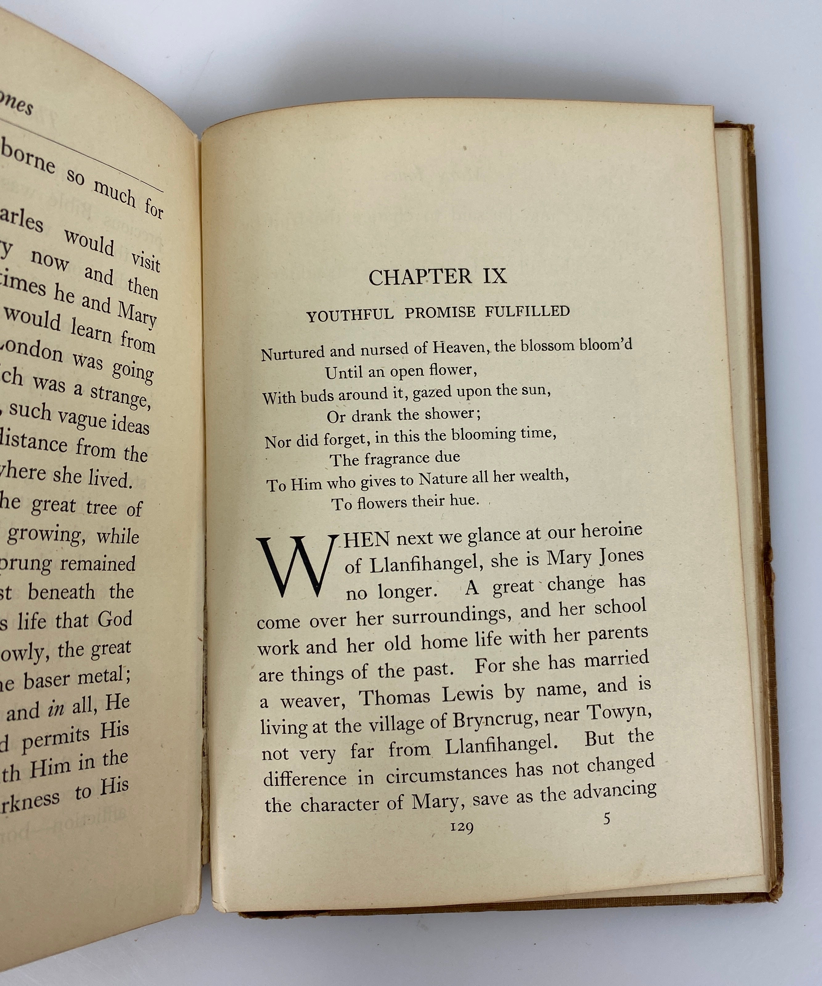 The Story of Mary Jones and Her Bible by M.E.R. 1927 Antique HC