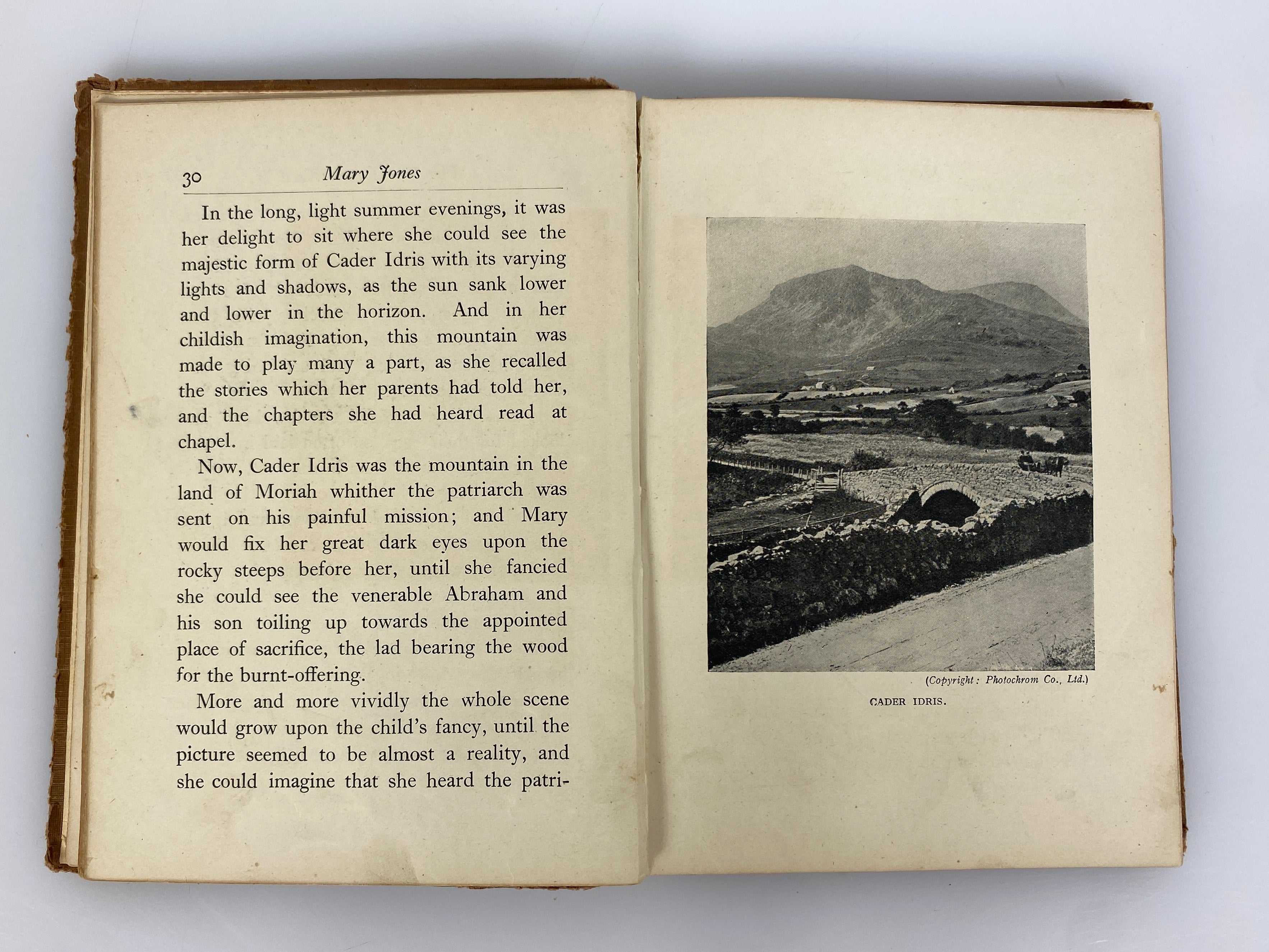 The Story of Mary Jones and Her Bible by M.E.R. 1927 Antique HC