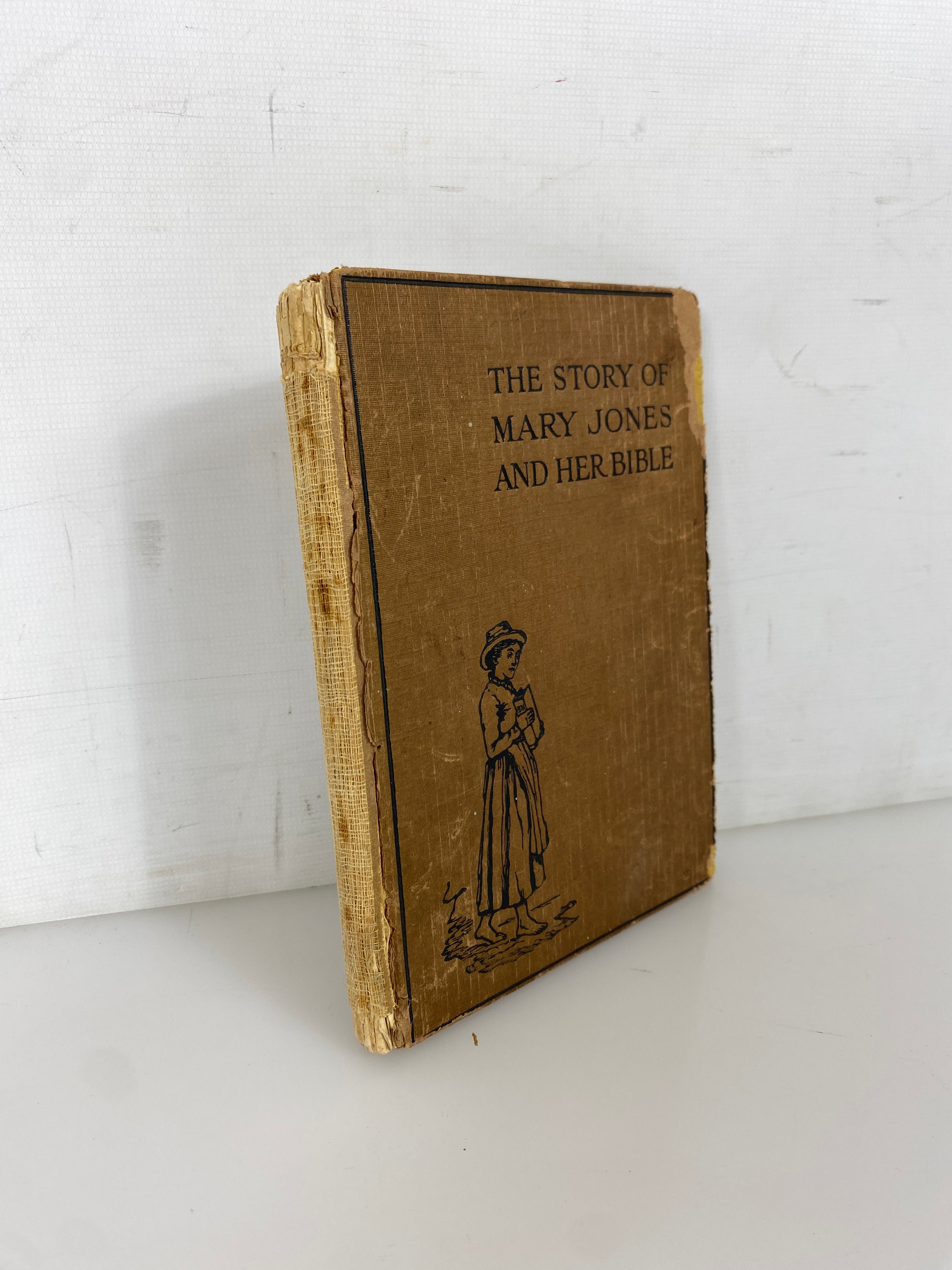 The Story of Mary Jones and Her Bible by M.E.R. 1927 Antique HC