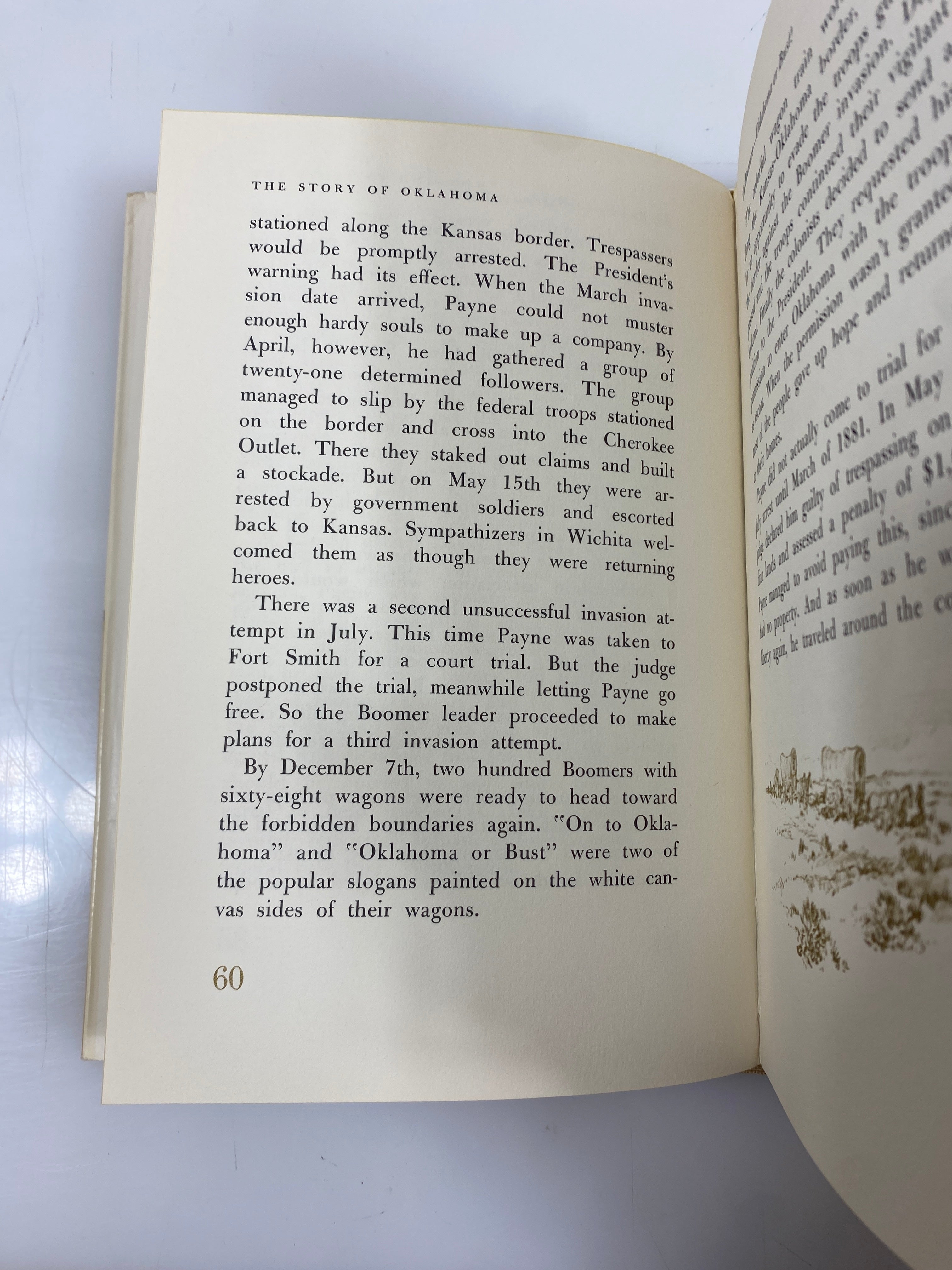 The Story of Oklahoma Lon Tinkle Random House 1962 HCDJ