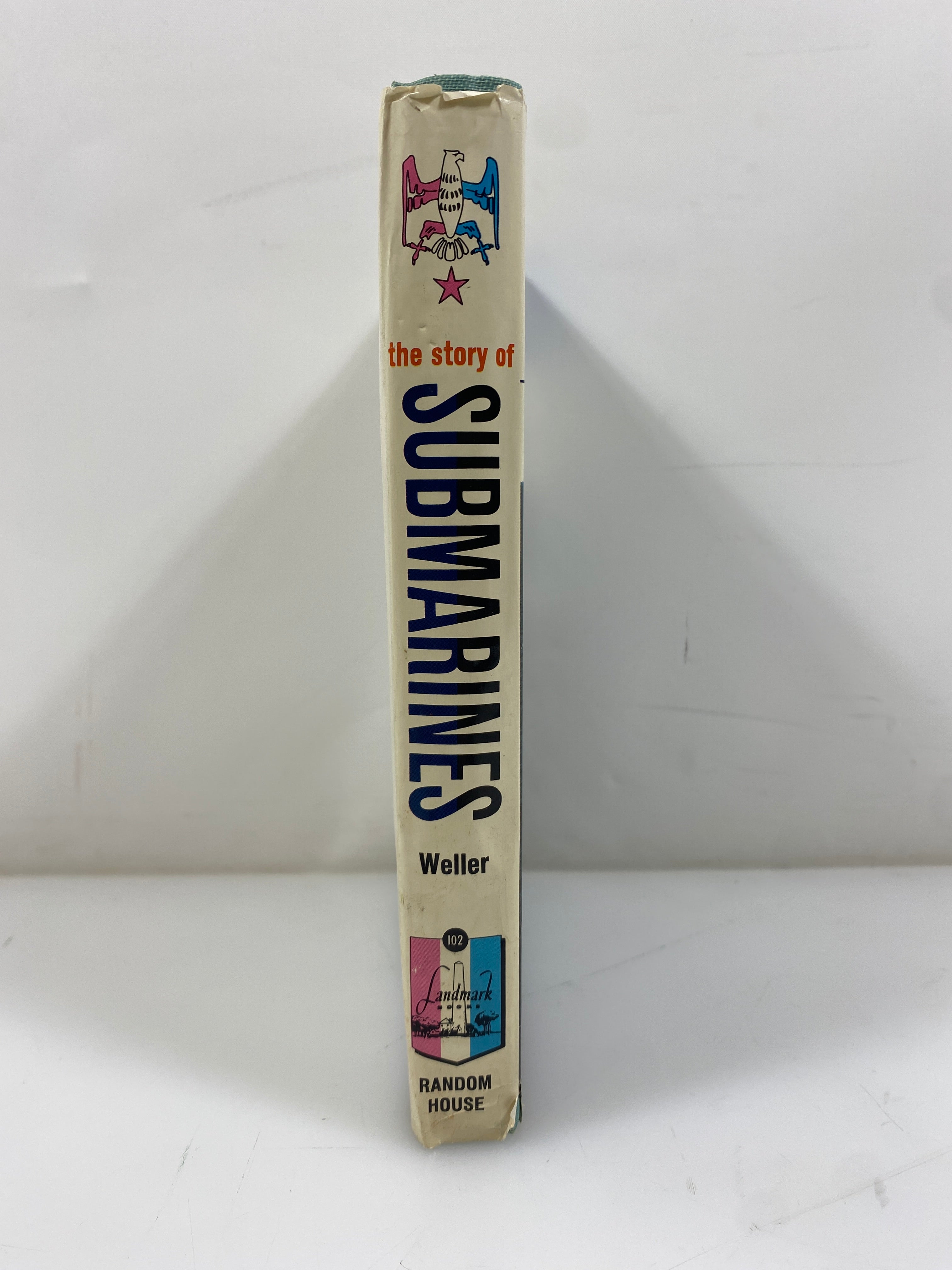 The Story of Submarines George Weller Random House 1962 HCDJ