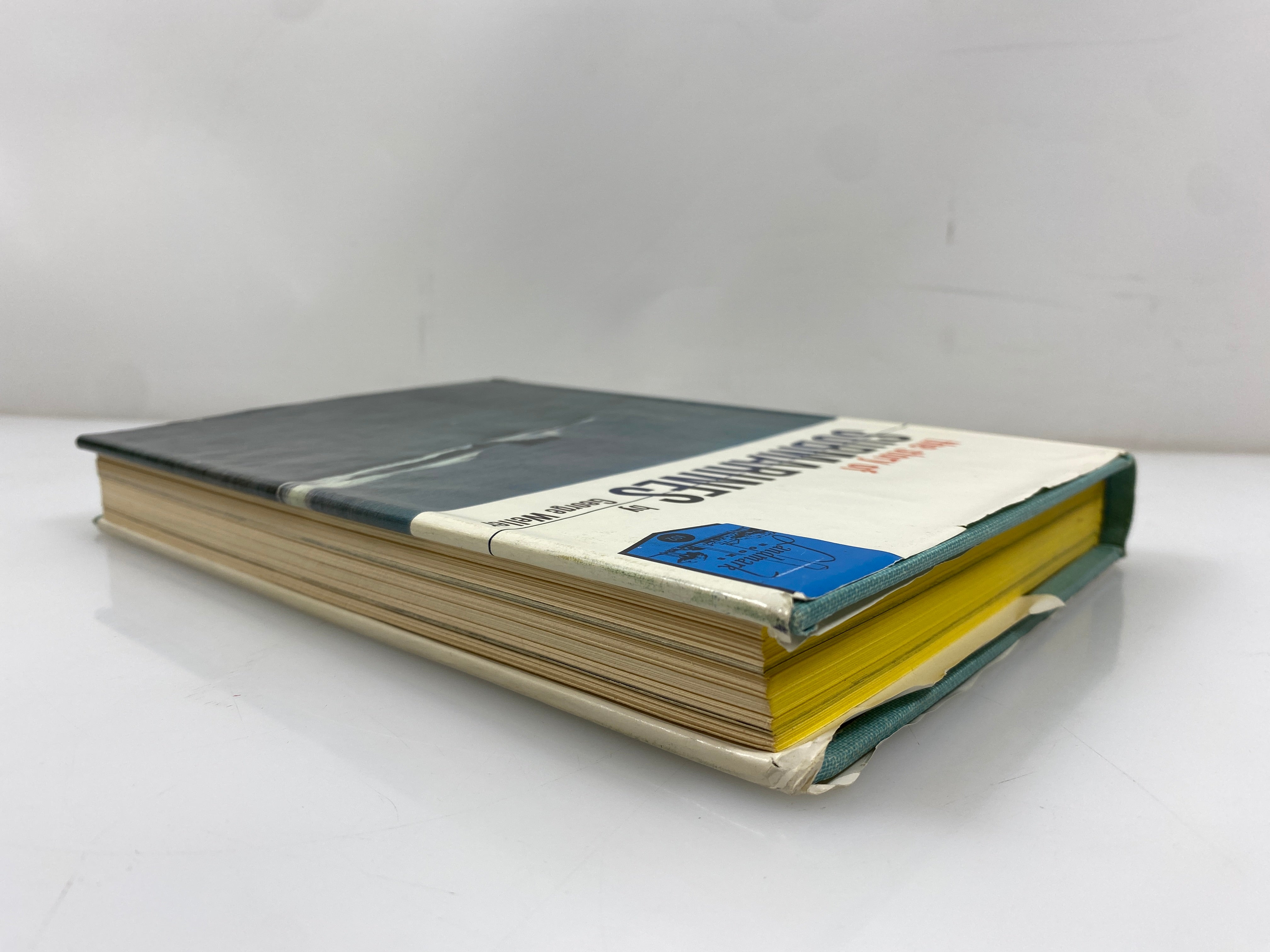 The Story of Submarines George Weller Random House 1962 HCDJ