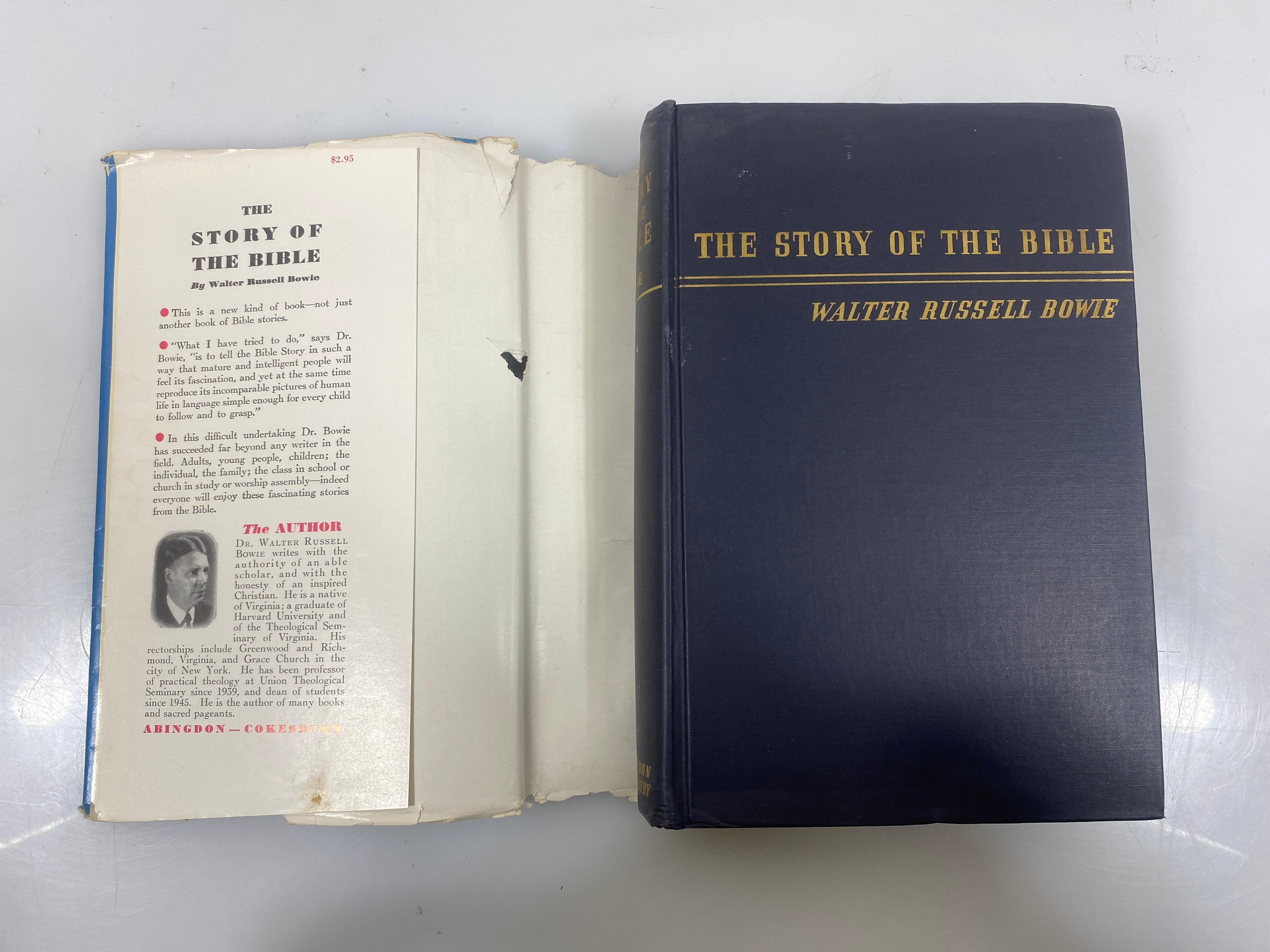 The Story of the Bible by Walter Russell Bowie 1934 HCDJ