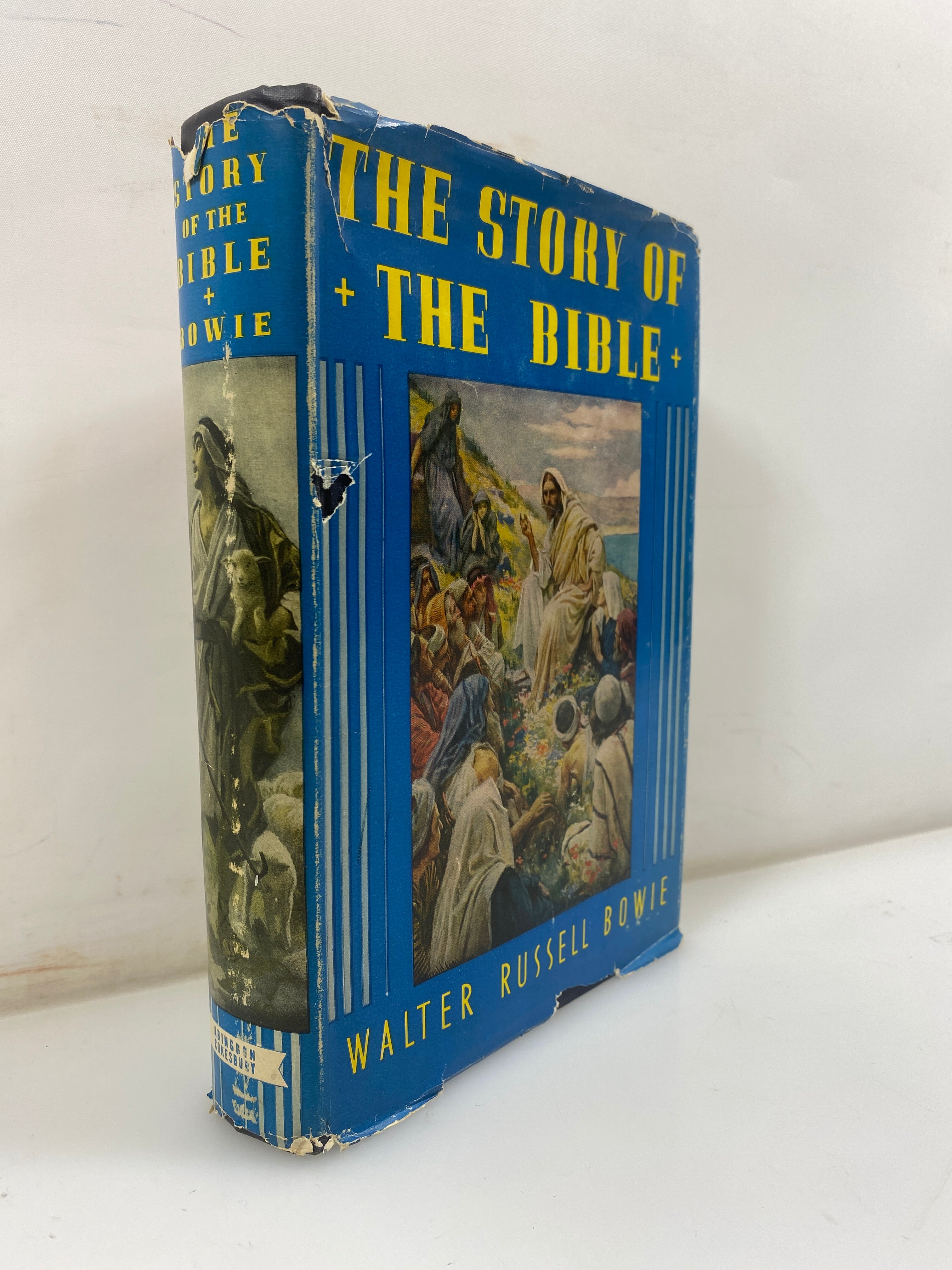 The Story of the Bible by Walter Russell Bowie 1934 HCDJ