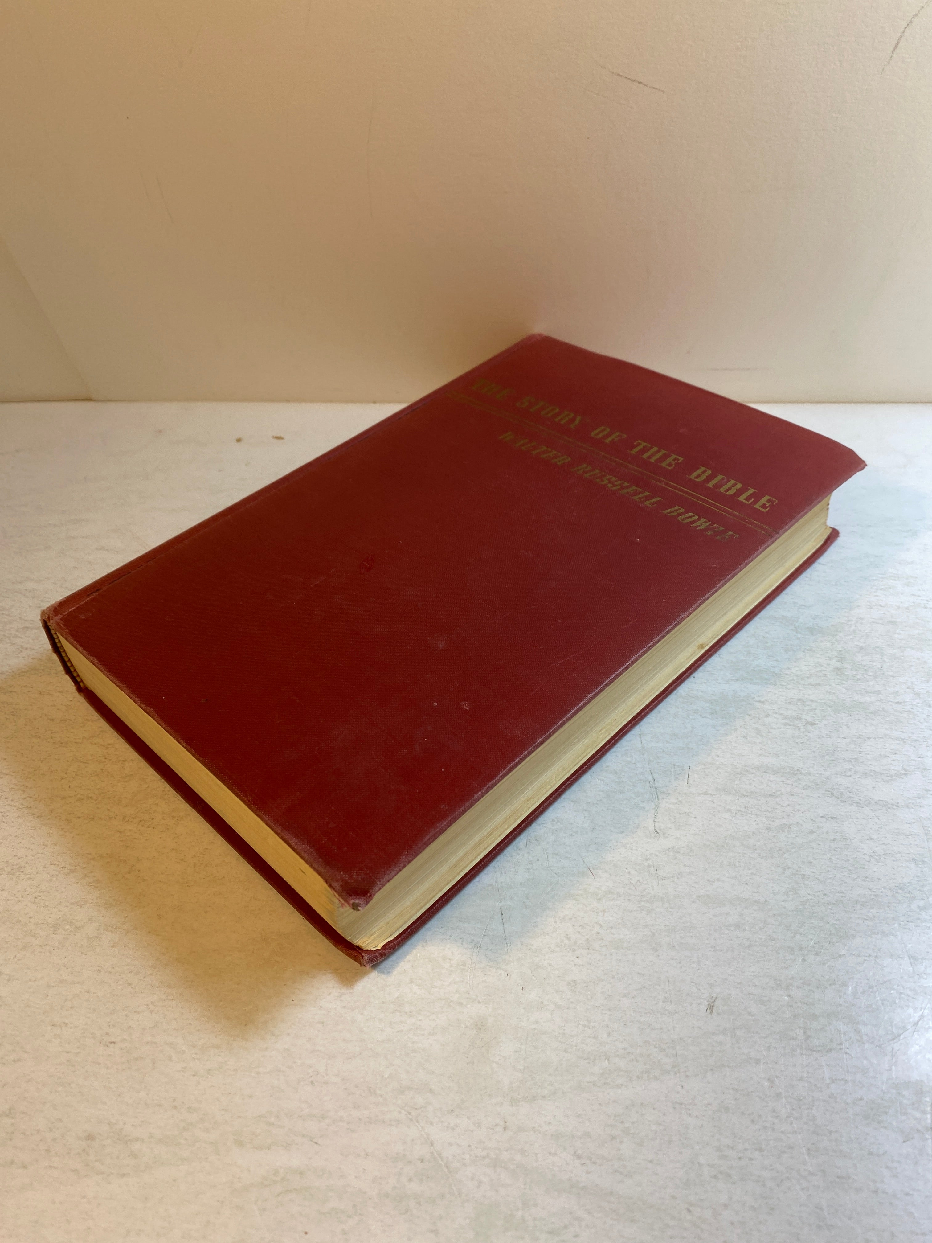 The Story of the Bible Walter Bowie HC 1934