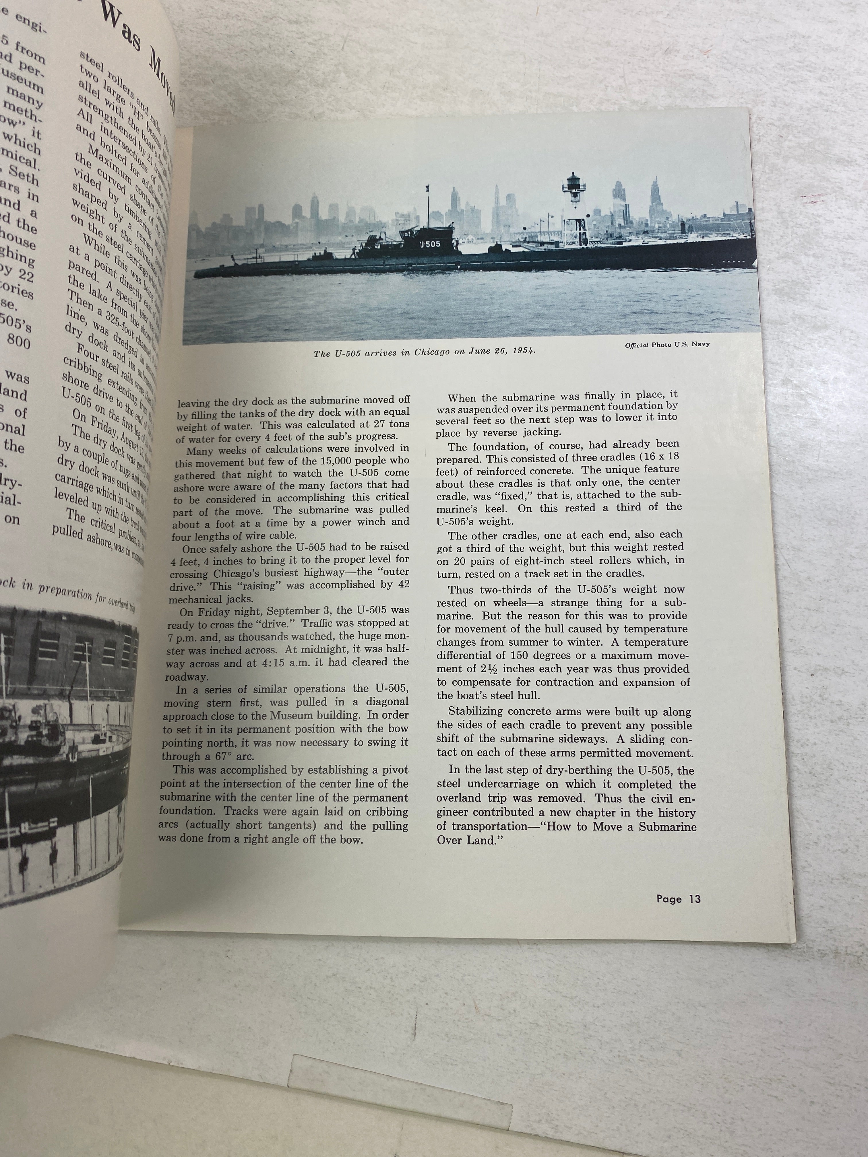The Story of the U-505 Warship SC 1973