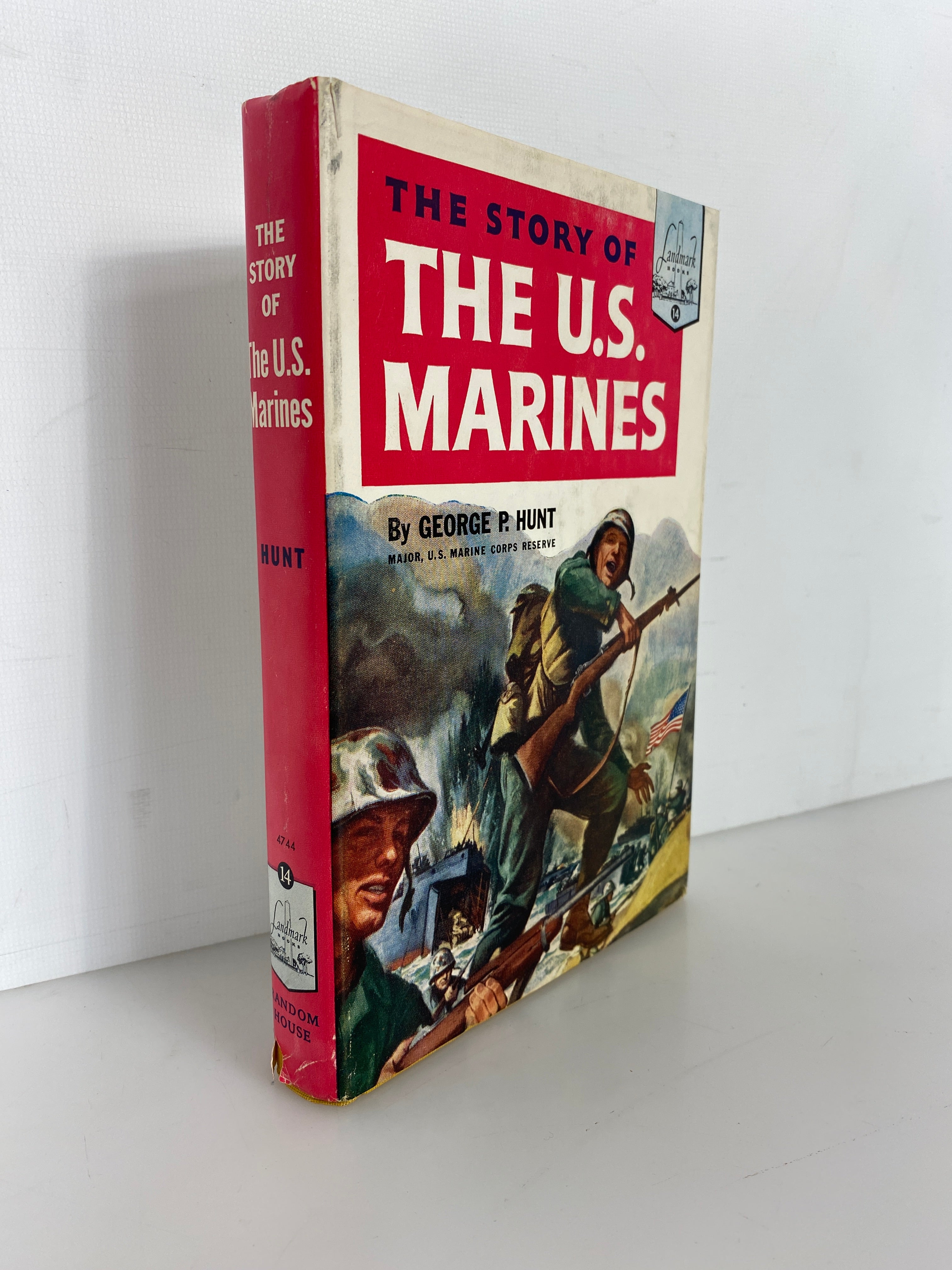 The Story of the U.S. Marines George Hunt Random House 1951 HCDJ