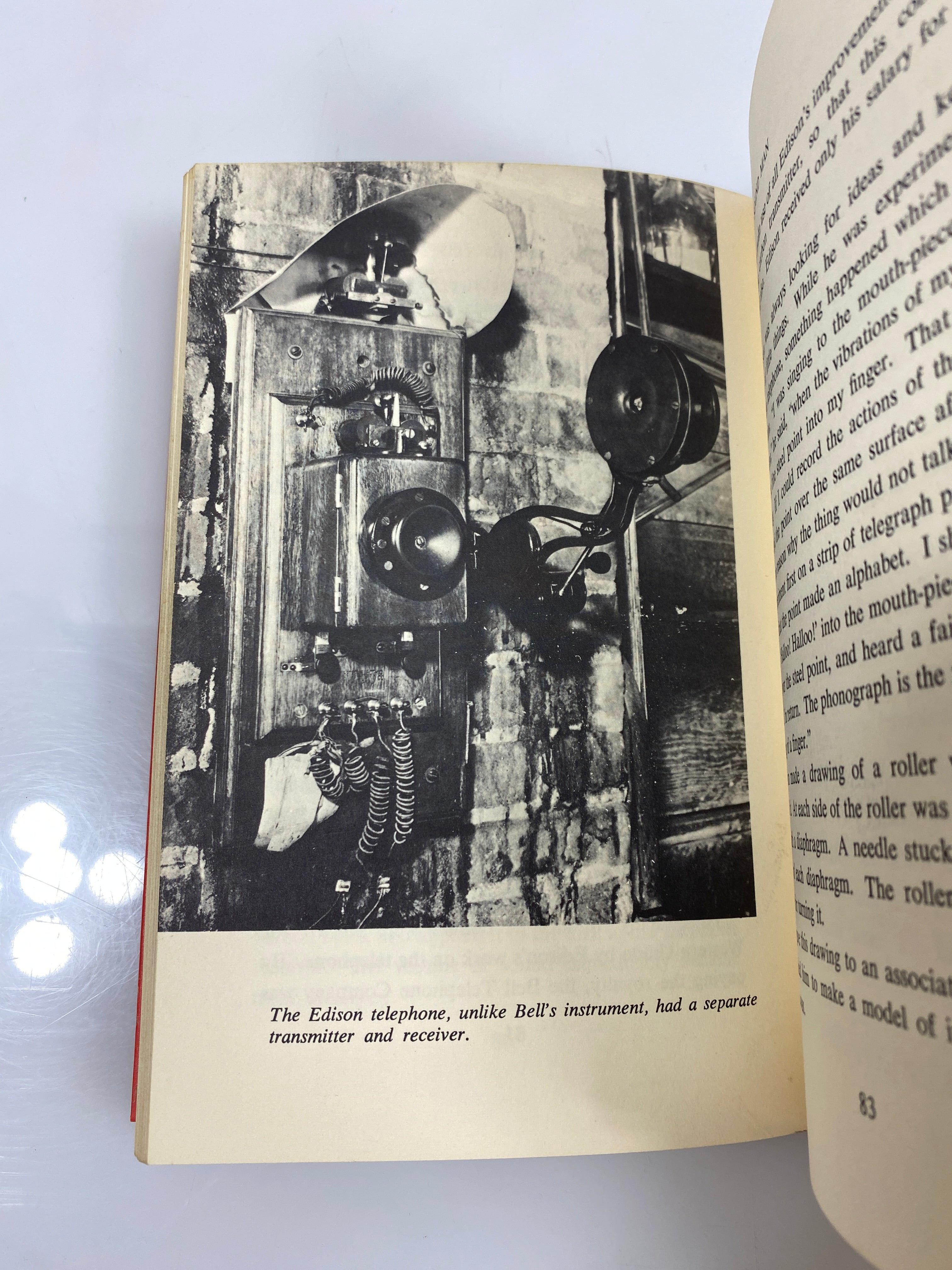 The Story of Thomas Alva Edison by Cousin Random House 1965 HC