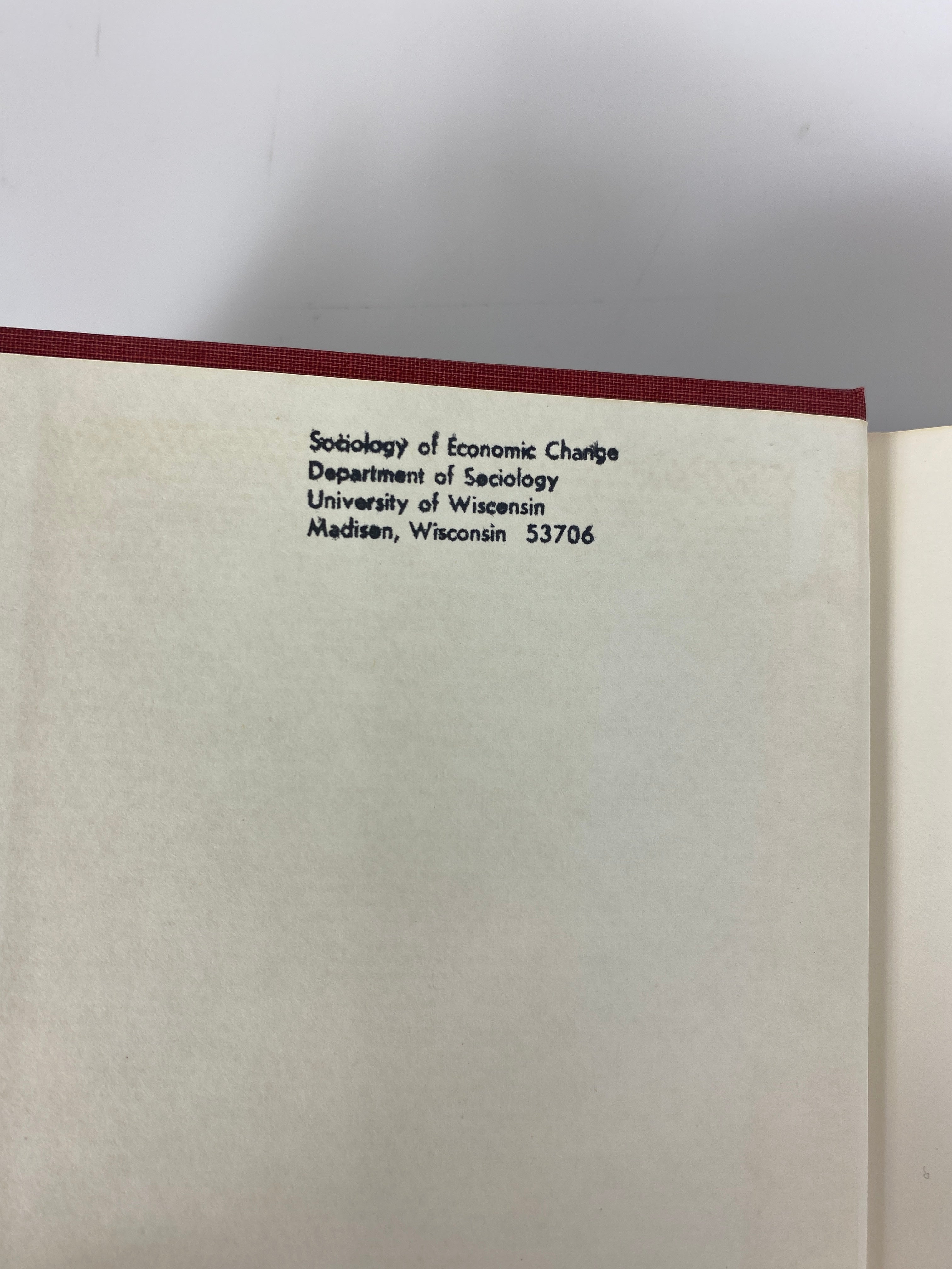 The Structure of Psychological Well-Being by Norman Bradburn 1969 HC DJ