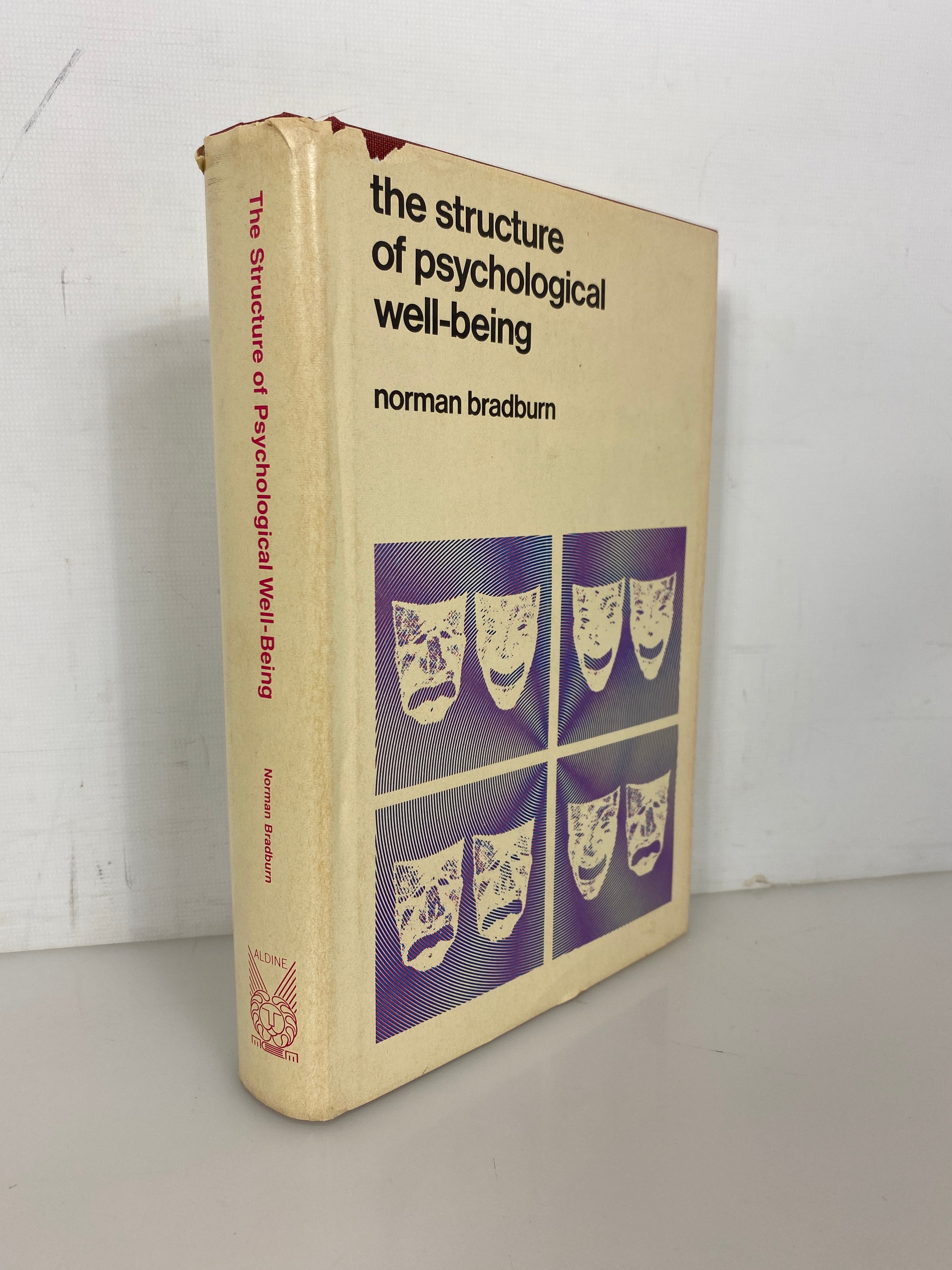 The Structure of Psychological Well-Being by Norman Bradburn 1969 HC DJ