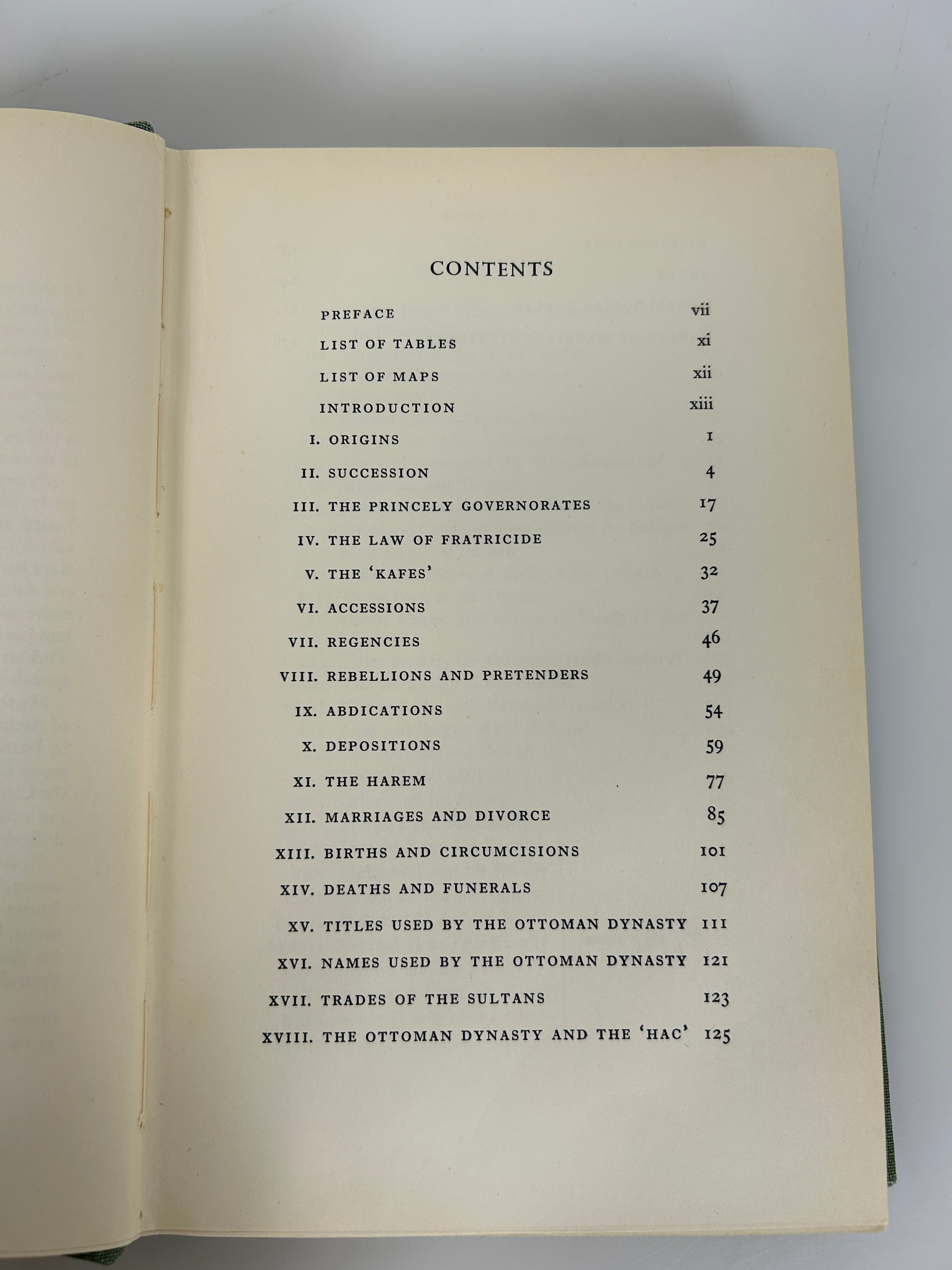 The Structure of the Ottoman Dynasty by Alderson 1956 1st Ed Ex-Library HC
